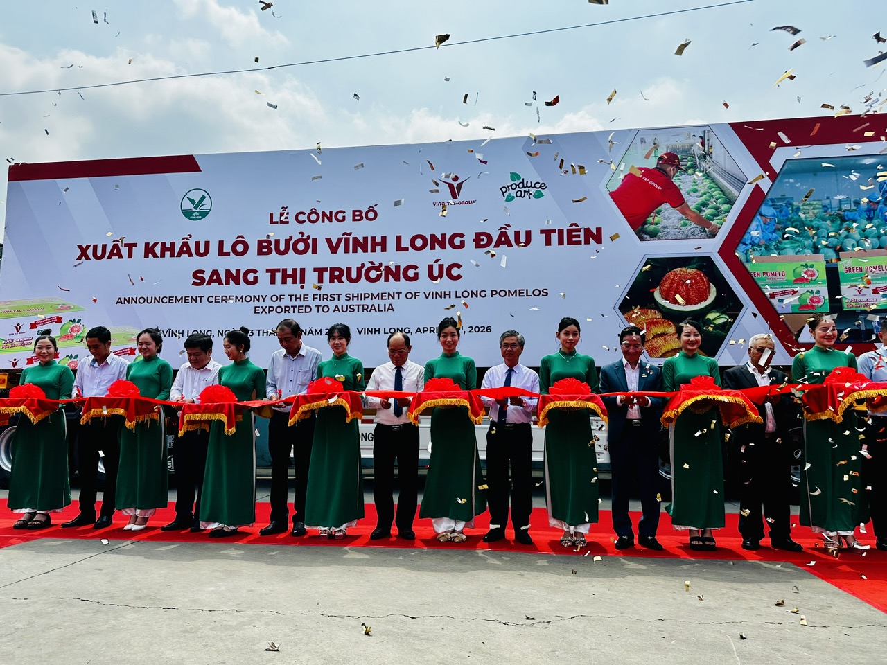 Chính thức bán bưởi da xanh Vĩnh Long vào thị trường Úc- Ảnh 2.