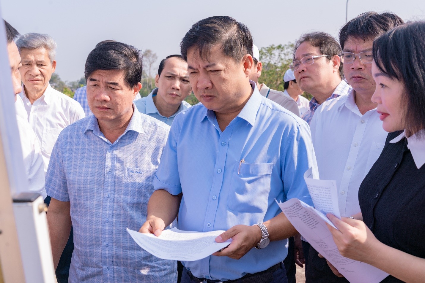 Bí thư Tỉnh ủy Đắk Lắk kiểm tra, thúc đẩy tiến độ các dự án, công trình - Ảnh 1.