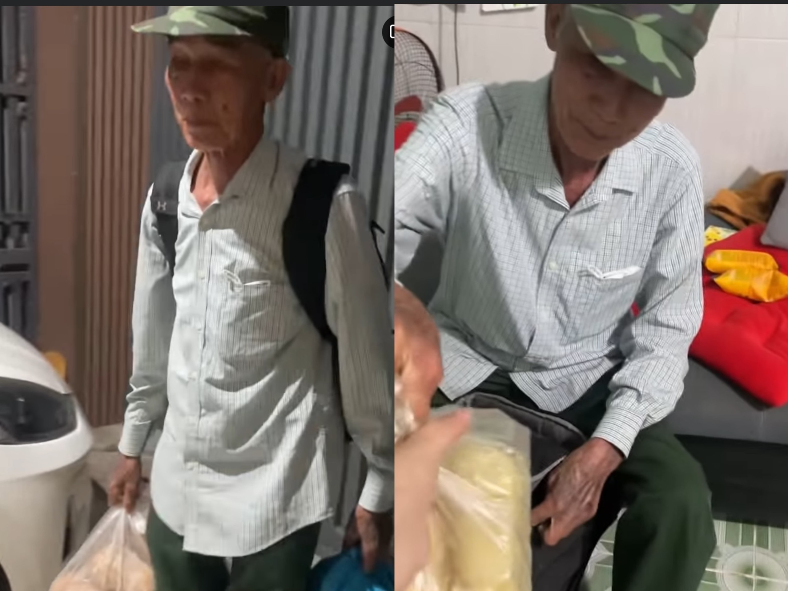 Cha thăm con gái bằng balo trứng , rau: Câu chuyện xúc động của người cha tận tụy - Ảnh 1.