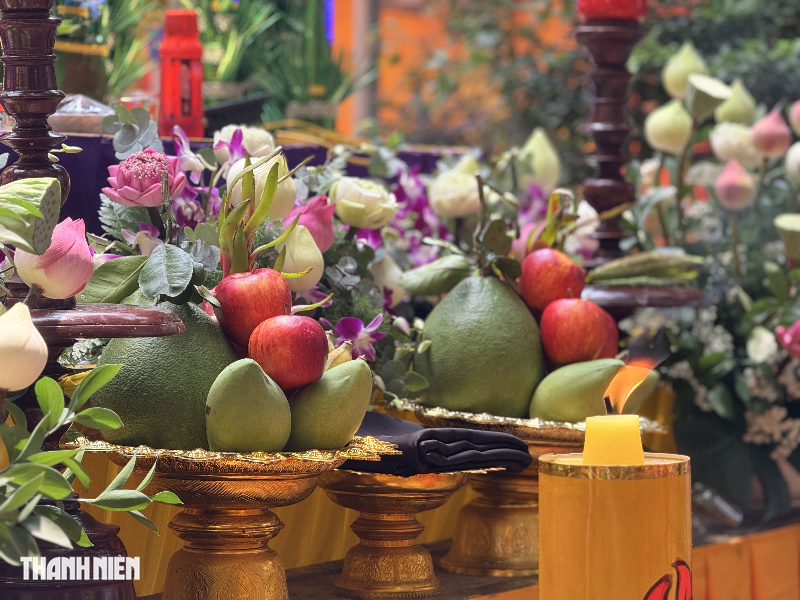 Giao thừa lúc 10 giờ 48 phút: Người Khmer ở TP.HCM đón năm mới giữa ban ngày - Ảnh 7.