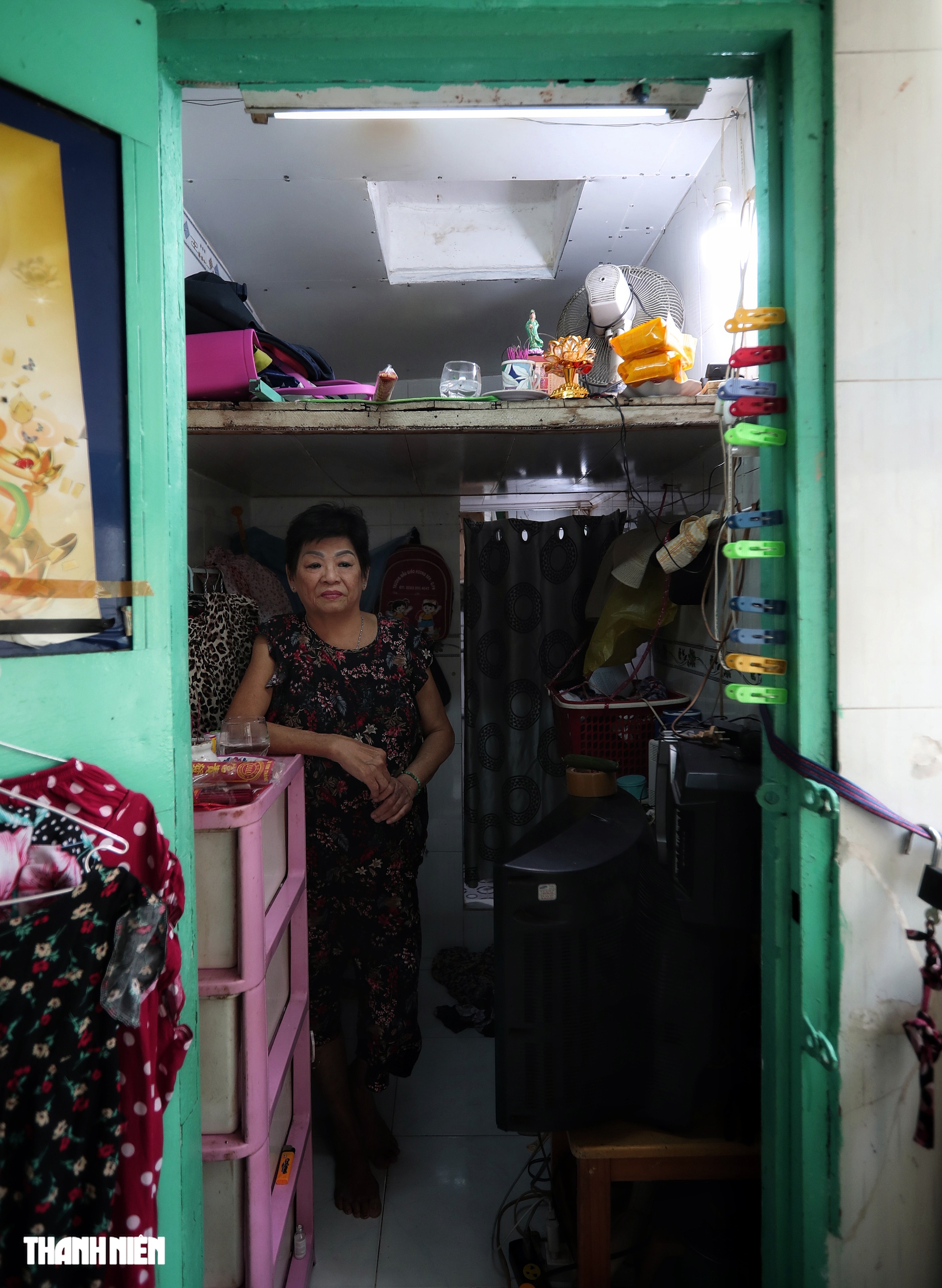 Sống trong nhà kho 2 - 3 mét vuông nơi cư xá Thanh Đa ở TP.HCM- Ảnh 13.