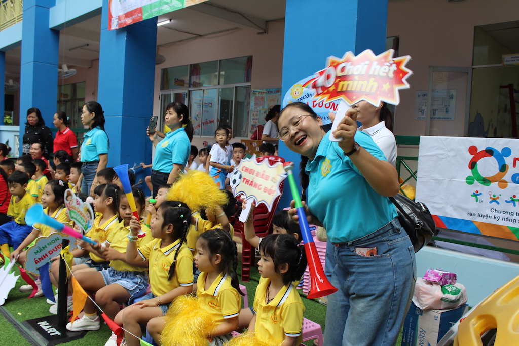 Vui như xem trẻ mầm non thi đấu thể thao - Ảnh 15.