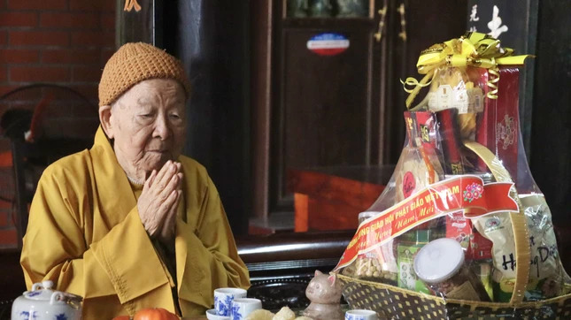 Trưởng l&atilde;o h&ograve;a thượng Th&iacute;ch Thanh Dục vi&ecirc;n tịch ở tuổi 100- Ảnh 1.
