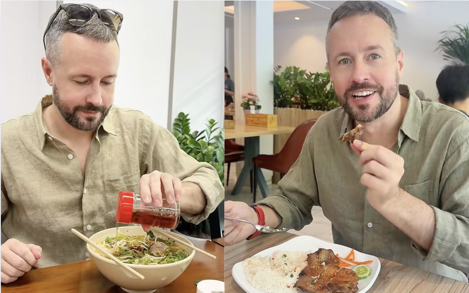 Những anh chàng Mỹ, Anh, Hà Lan... làm rể Việt: 'Ẩm thực giúp tôi thêm yêu TP.HCM!' - Ảnh 1.