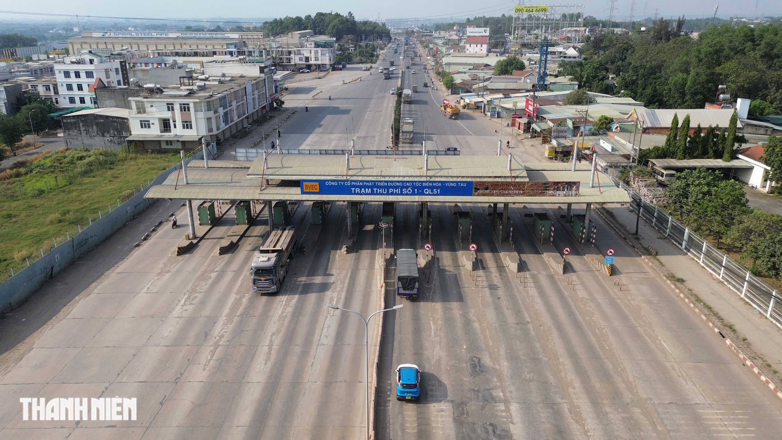 Đồng Nai tháo dỡ trạm thu phí quốc lộ 51 đảm bảo an toàn giao thông - Ảnh 6.