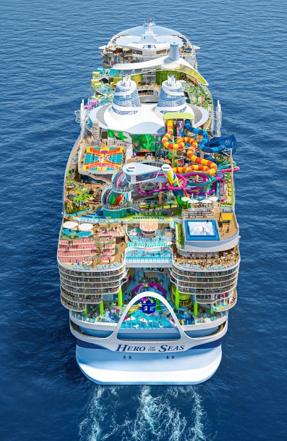 Si&ecirc;u du thuyền lớn nhất thế giới - gấp 5 lần Titanic chuẩn bị ra khơi - Ảnh 1.