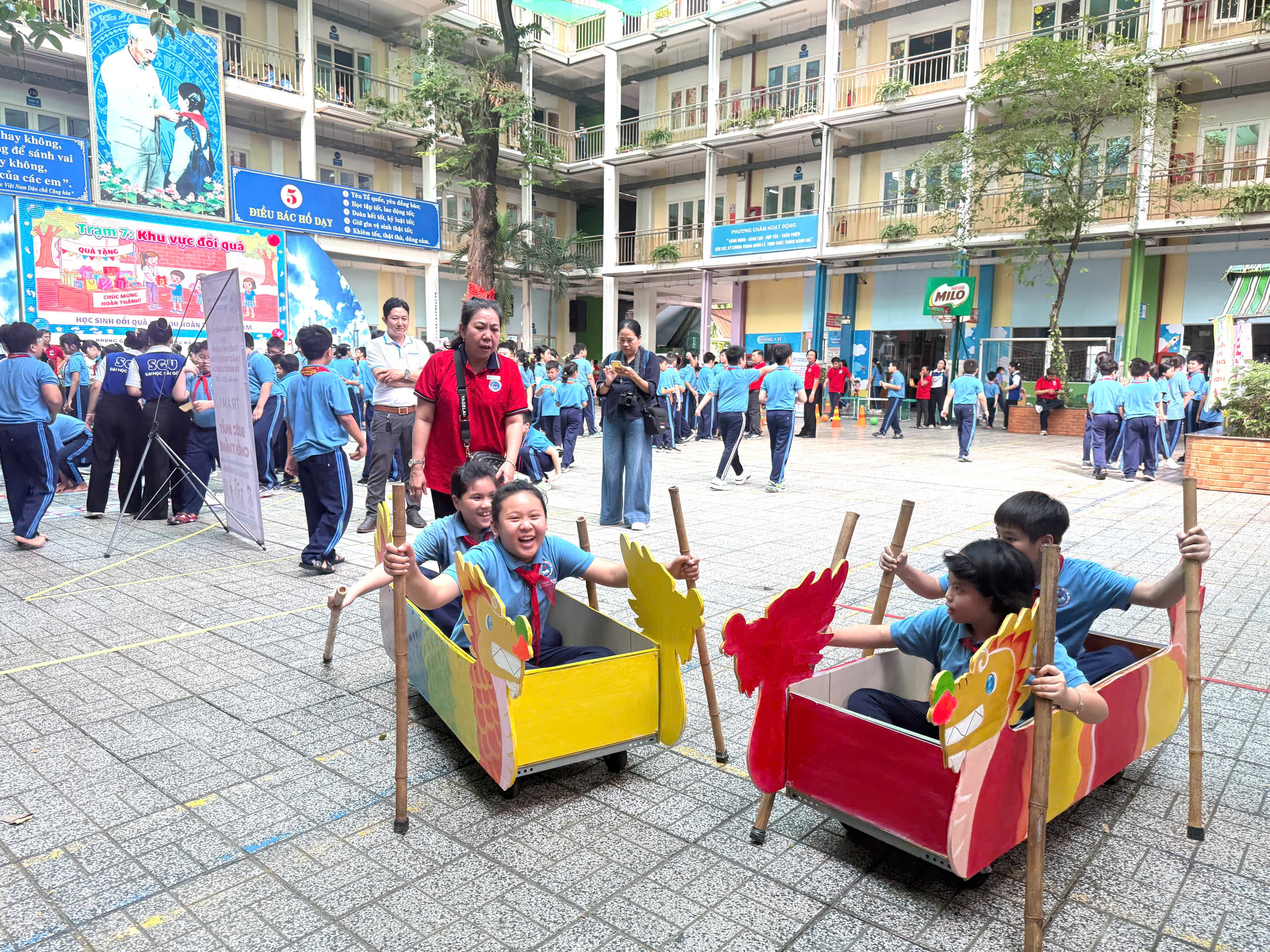 Nhịp sống thể thao trong những trường tiểu học tại TP.HCM - Ảnh 17.