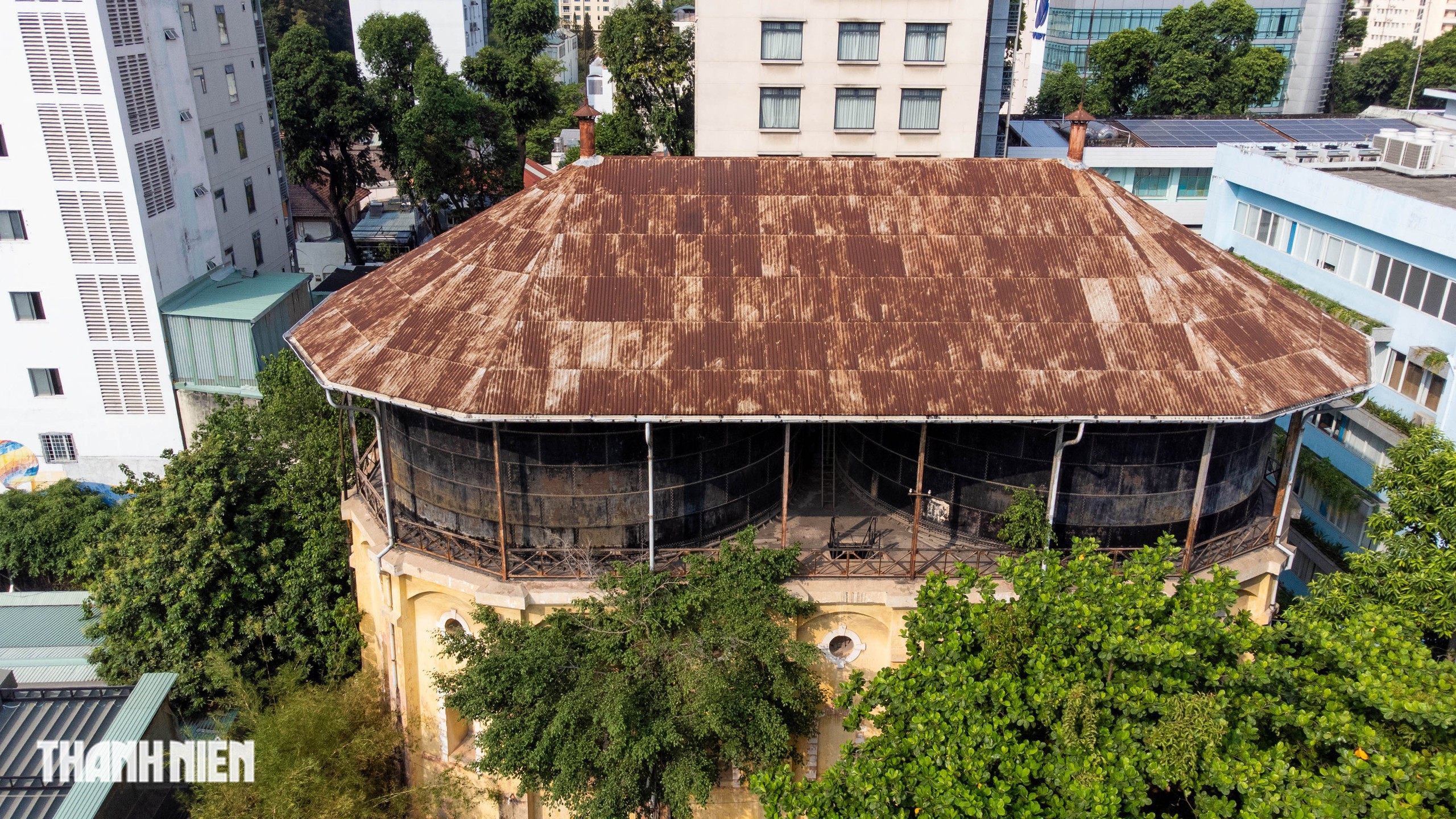 Ngắm th&aacute;p nước cổ nhất TP.HCM hơn 140 năm tuổi từ nhiều g&oacute;c nh&igrave;n - Ảnh 2.