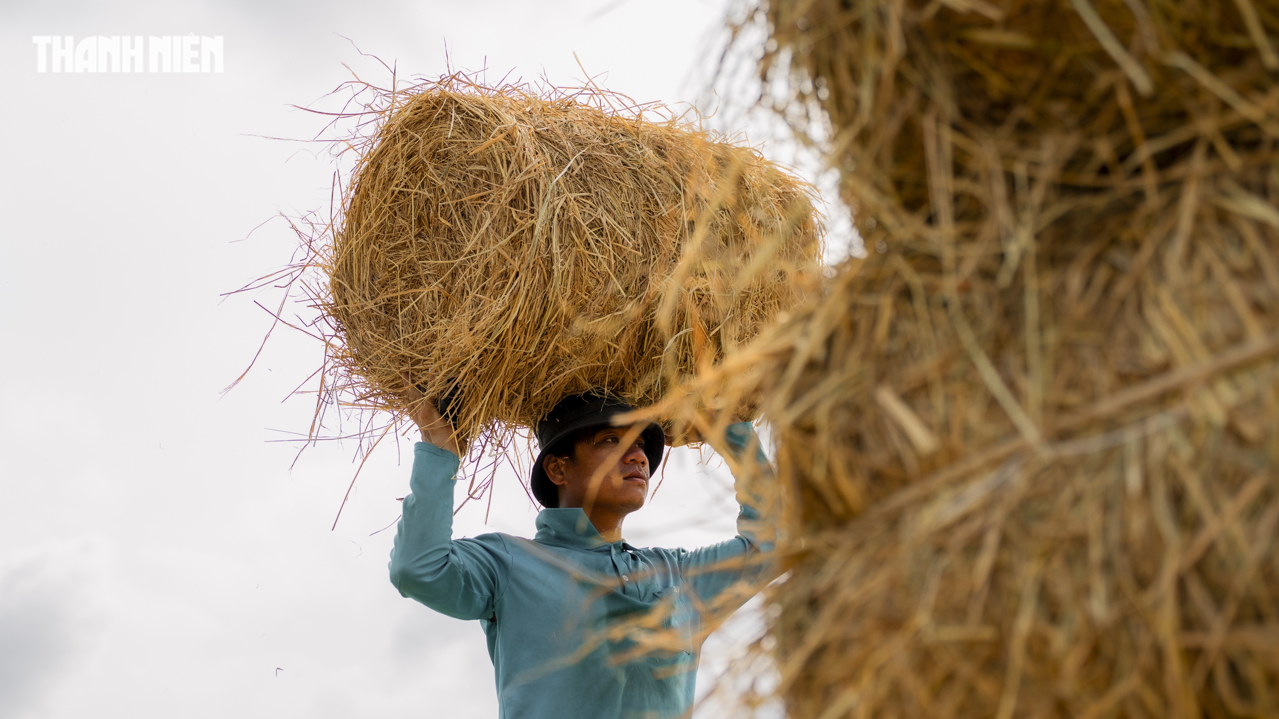 Chợ rơm cuộn Ba Lai: Nơi giao thương Nhộn nhịp v&agrave; Nụ cười Giữa nắng h&egrave; - Ảnh 10.