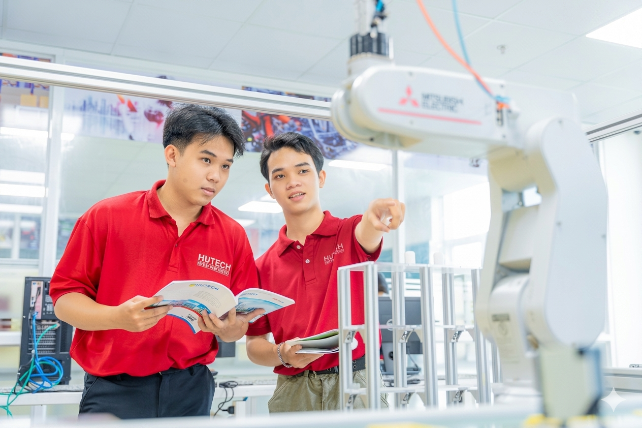 Sinh viên HUTECH học tập, nghiên cứu thế nào trong ‘cơn bão AI’? | VÒNG TRÒN HƯỚNG NGHIỆP - Ảnh 1.