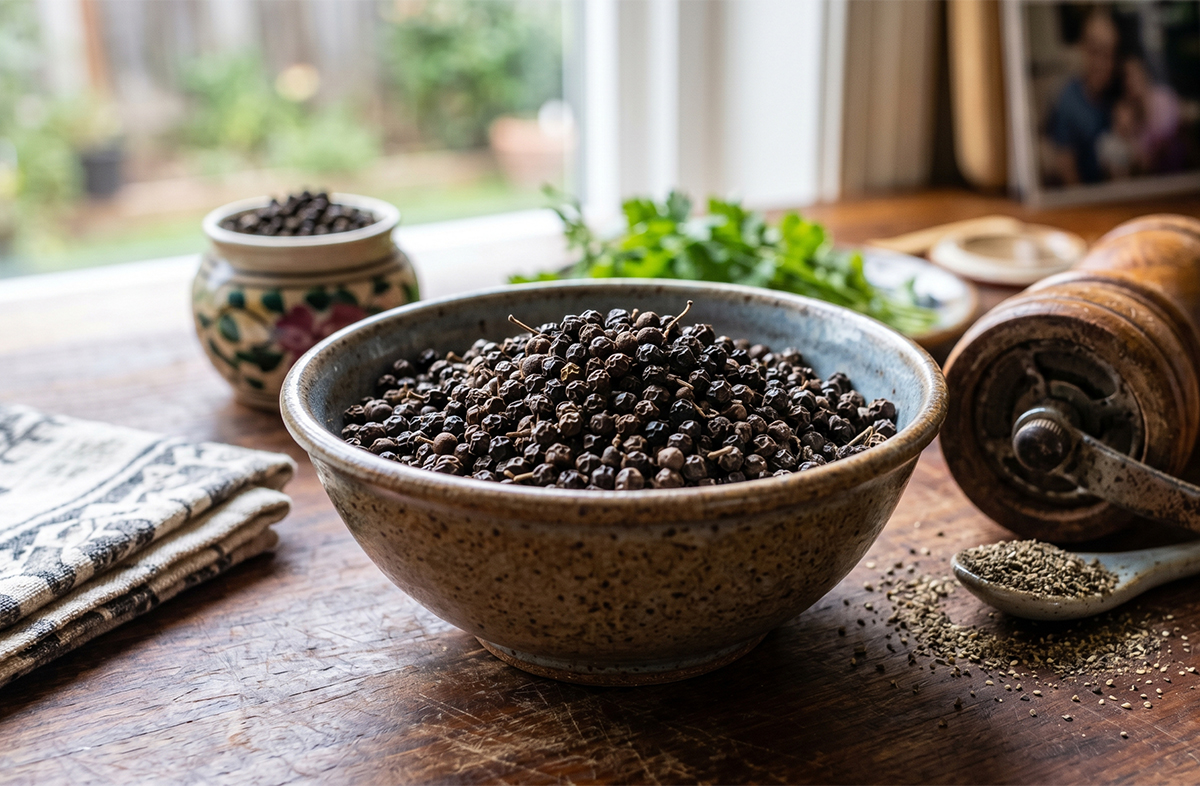 Tiêu đen nhỏ mà 'có võ': Kết hợp món này giúp hấp thu dưỡng chất tối đa - Ảnh 1.
