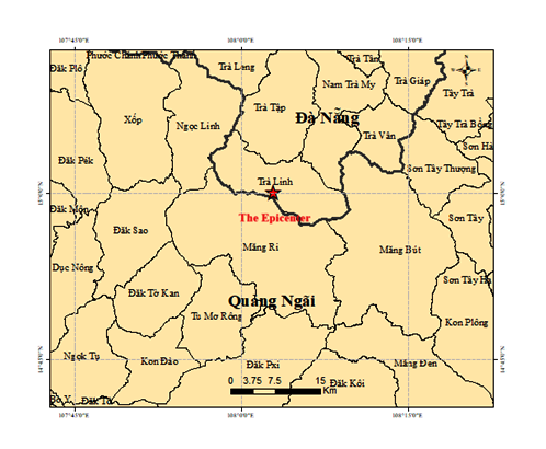 Trong 3 giờ, 5 trận động đất li&ecirc;n tiếp xảy ra ở Đ&agrave; Nẵng v&agrave; Quảng Ng&atilde;i- Ảnh 1.