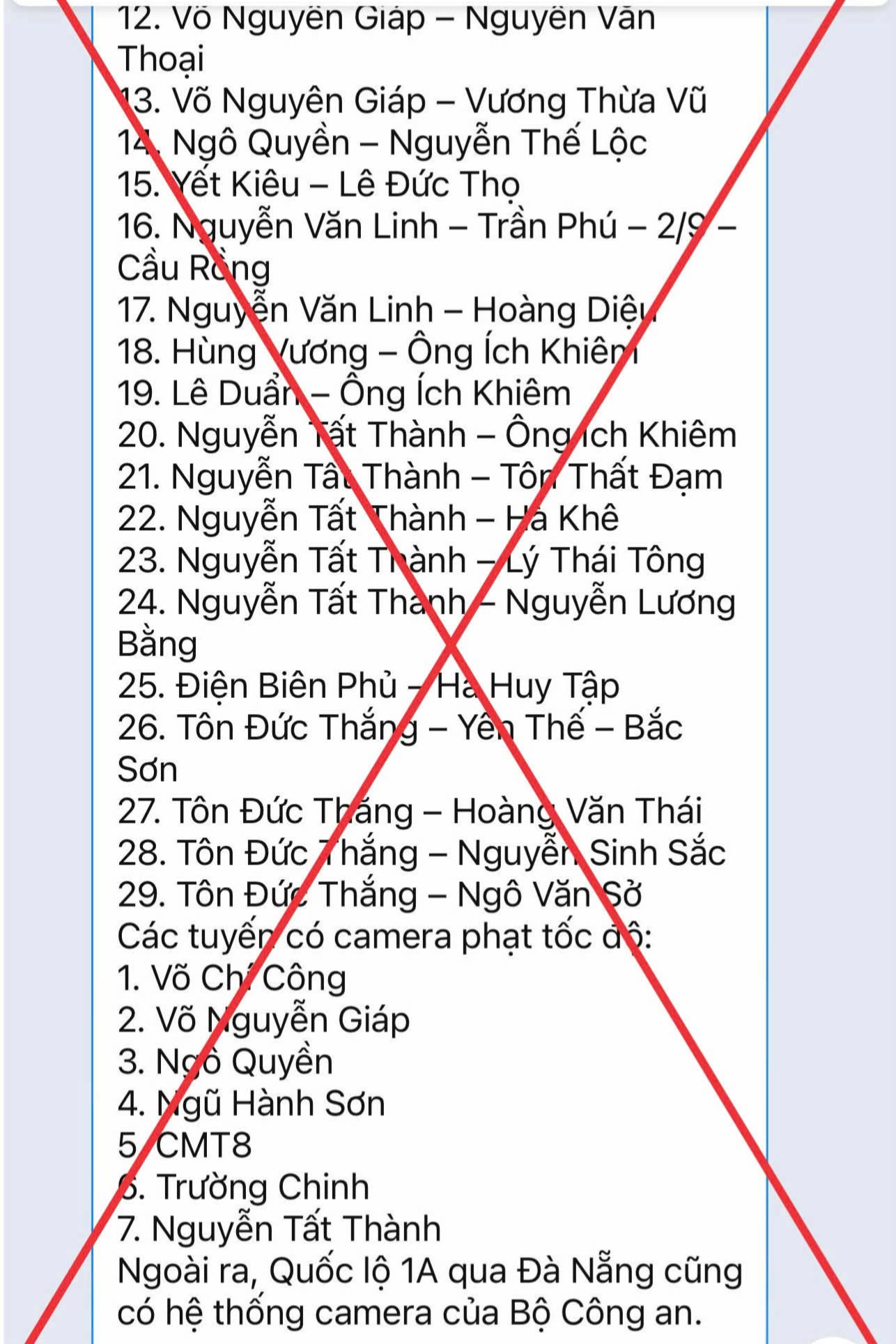 Đà Nẵng chưa áp dụng camera AI để 'phạt nguội', cảnh báo tin đồn lan trên mạng- Ảnh 3.