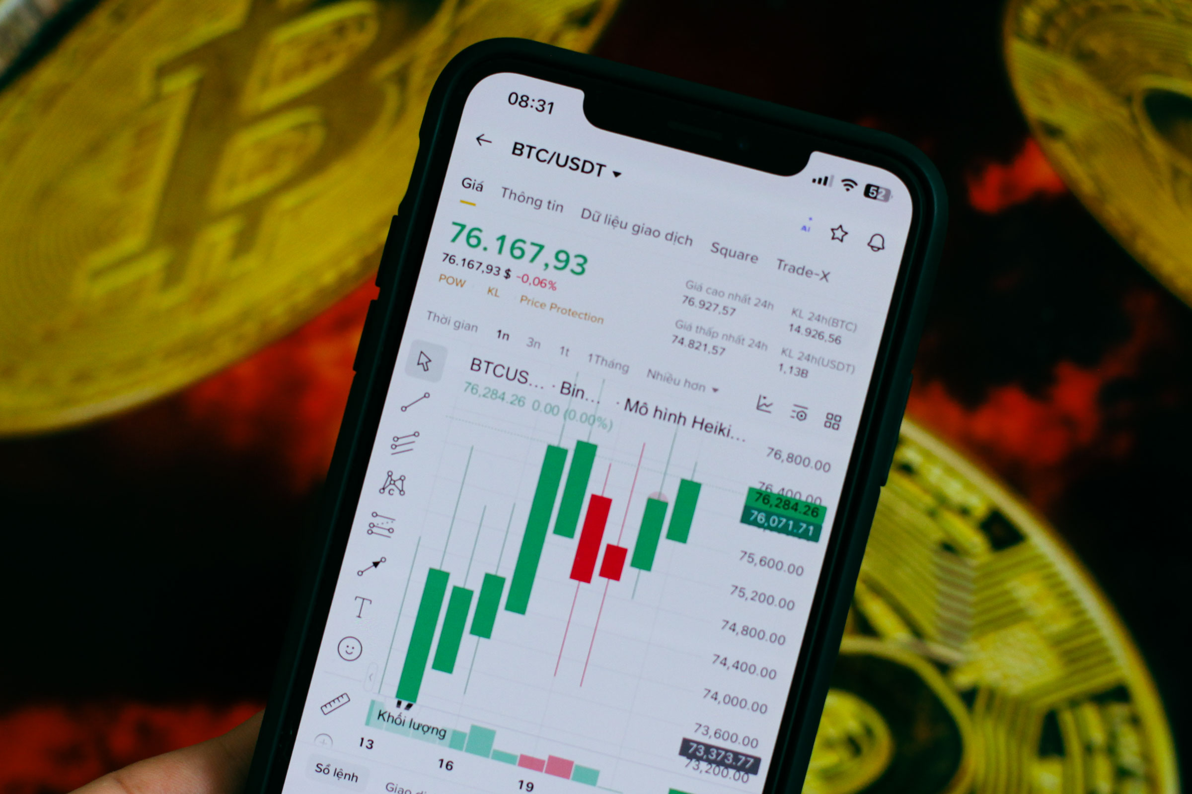 Giá Bitcoin hôm nay 22.4.2026: Tàu dầu mắc kẹt ở eo biển Hormuz thành con mồi mới  - Ảnh 1.