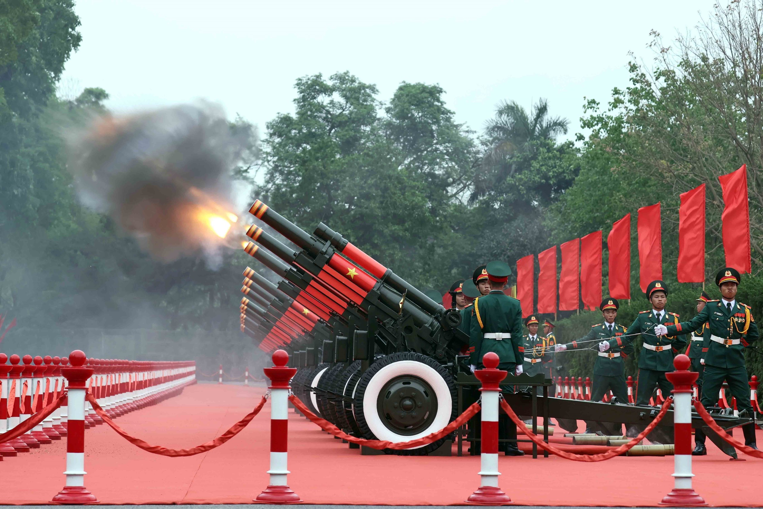 Tổng B&iacute; thư, Chủ tịch nước T&ocirc; L&acirc;m chủ tr&igrave; lễ đ&oacute;n Tổng thống H&agrave;n Quốc- Ảnh 3.