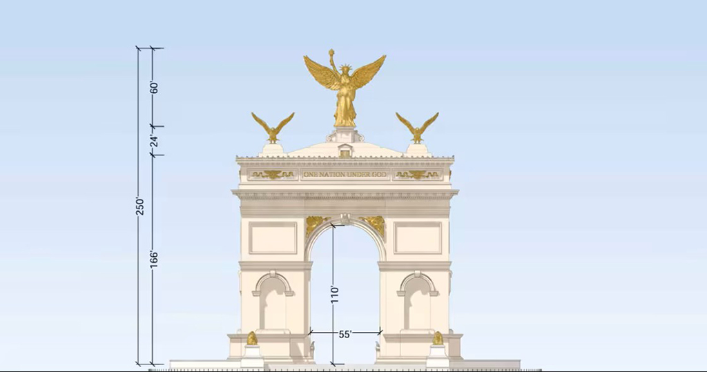 Công trình tham vọng ở Washington D . C: Dấu ấn Tổng thống Trump năm 2026 - Ảnh 4.