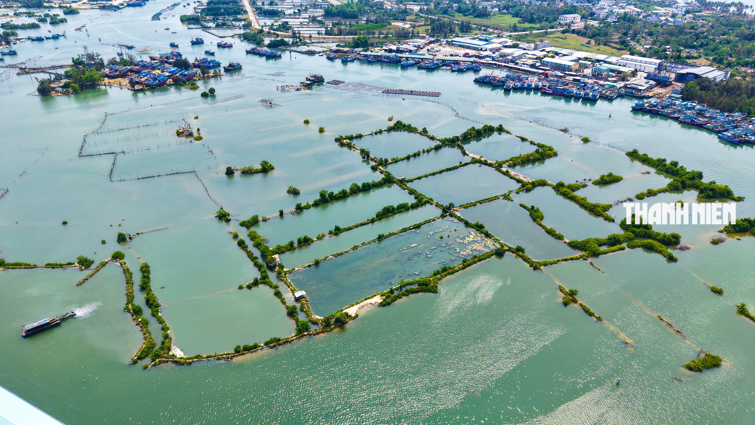 Cảng c&aacute; Tịnh H&ograve;a vướng mặt bằng: Nửa tiến độ bị 'n&iacute;u ch&acirc;n' - Ảnh 2.