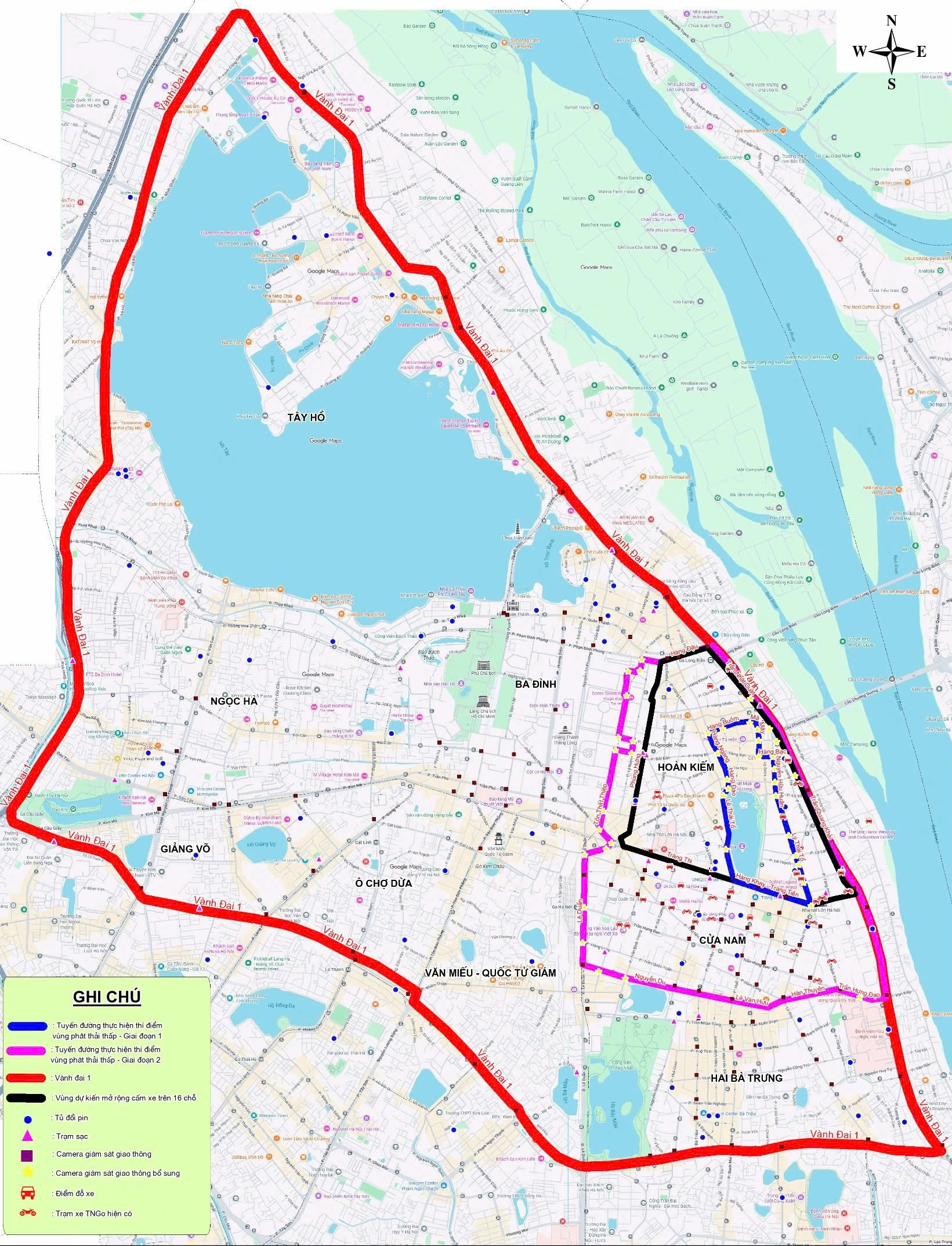 Lộ tr&igrave;nh cấm xe xăng v&agrave;o nội đ&ocirc; H&agrave; Nội từ 1.7 - Ảnh 2.