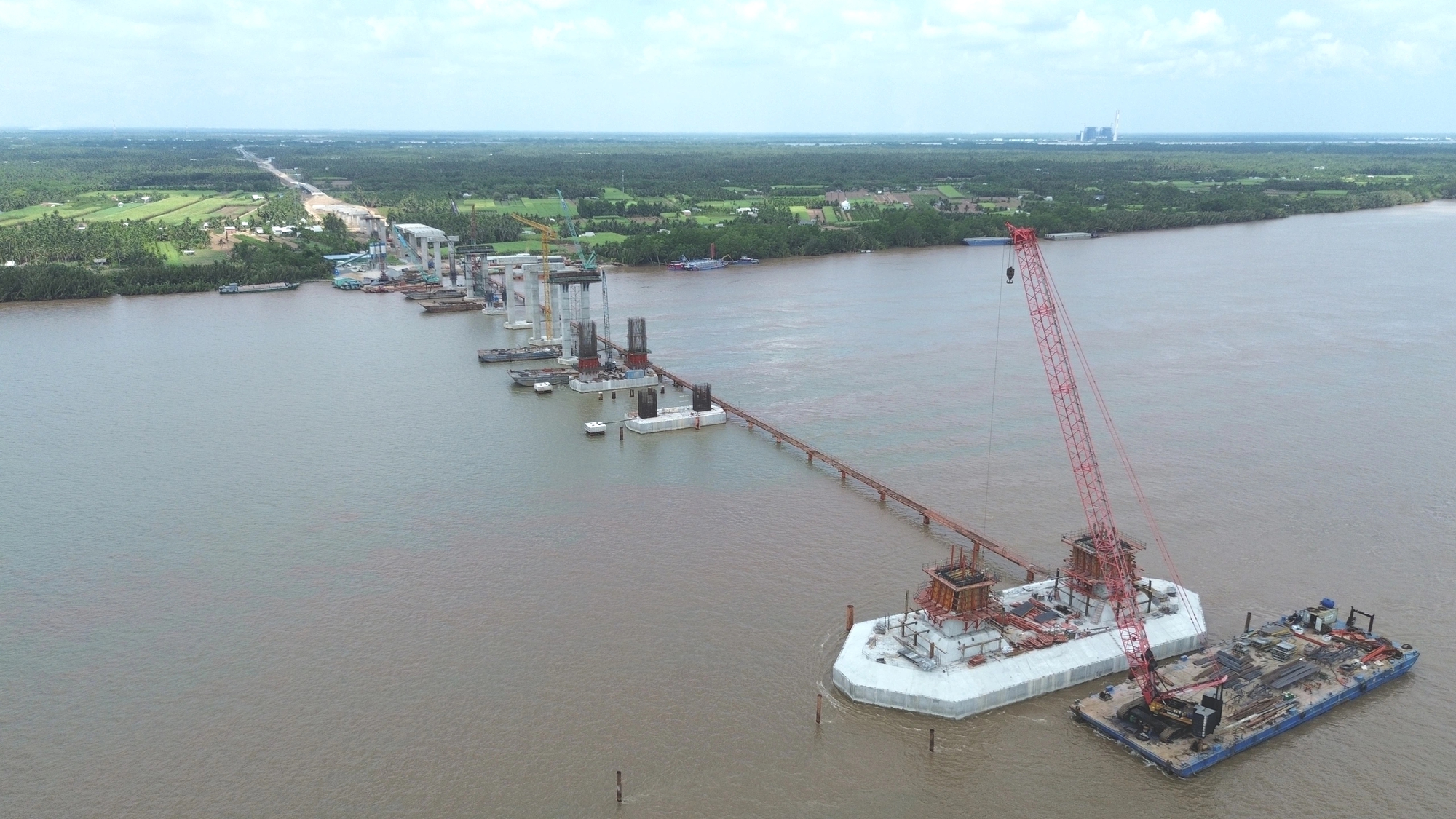 Th&ocirc;ng xe cầu Đại Ng&atilde;i 2, người d&acirc;n ng&oacute;ng tr&ocirc;ng cầu Đại Ng&atilde;i 1 sớm ho&agrave;n th&agrave;nh - Ảnh 6.