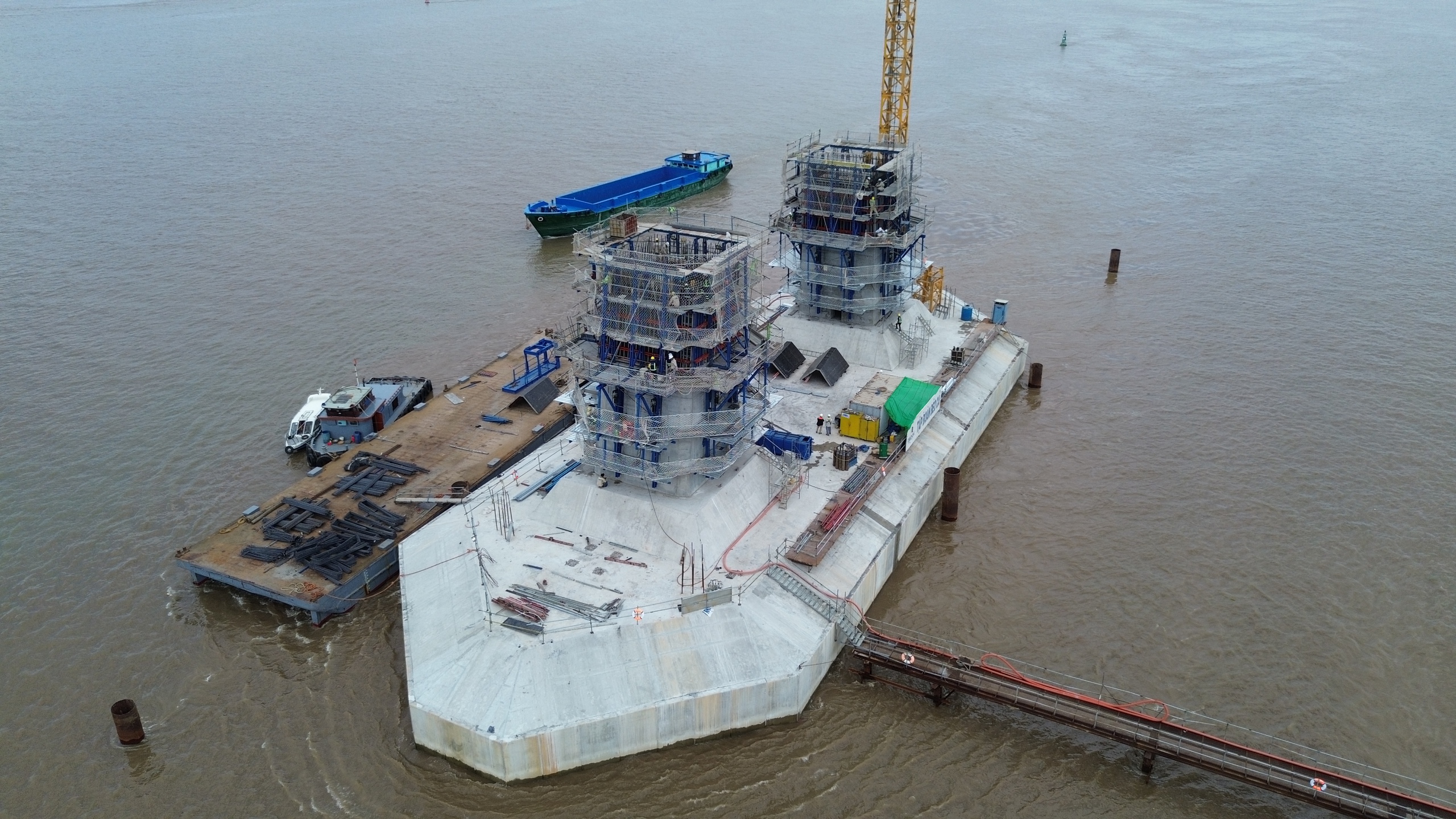 Th&ocirc;ng xe cầu Đại Ng&atilde;i 2, người d&acirc;n ng&oacute;ng tr&ocirc;ng cầu Đại Ng&atilde;i 1 sớm ho&agrave;n th&agrave;nh - Ảnh 11.