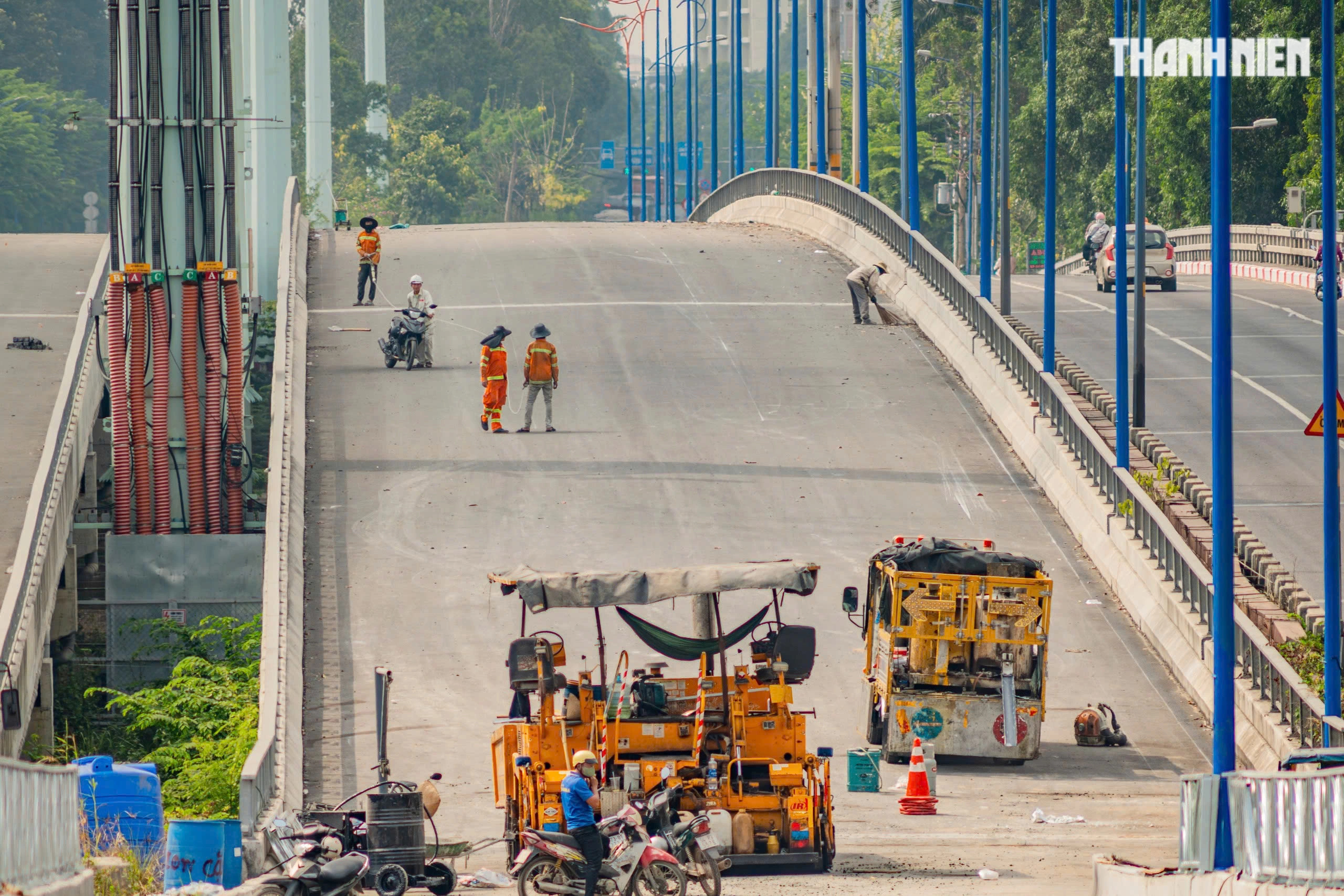 Cầu vượt n&uacute;t giao An Ph&uacute; hiện đại nhất TP.HCM th&ocirc;ng xe dịp 30.4- Ảnh 7.