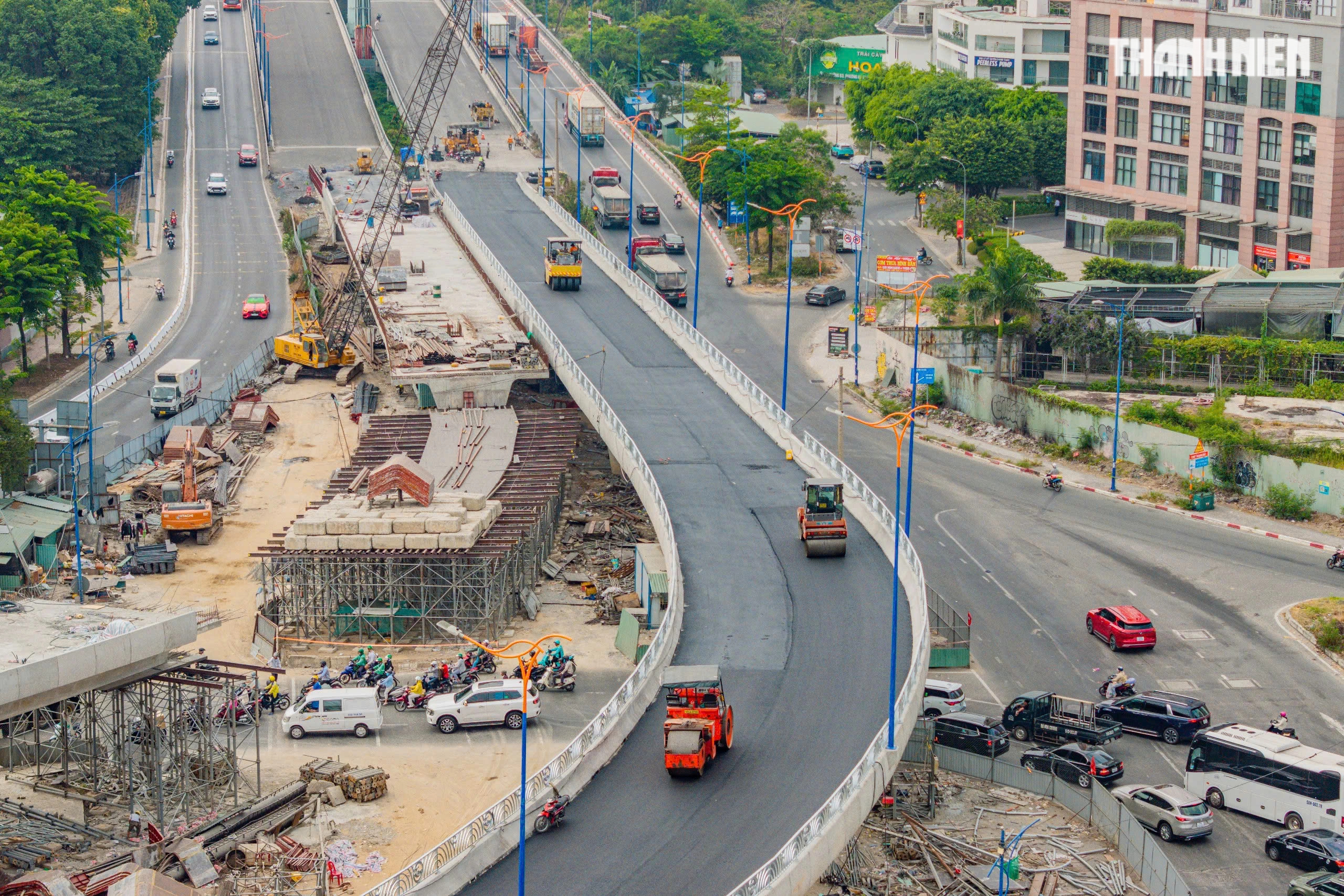 Cầu vượt n&uacute;t giao An Ph&uacute; hiện đại nhất TP.HCM th&ocirc;ng xe dịp 30.4- Ảnh 10.