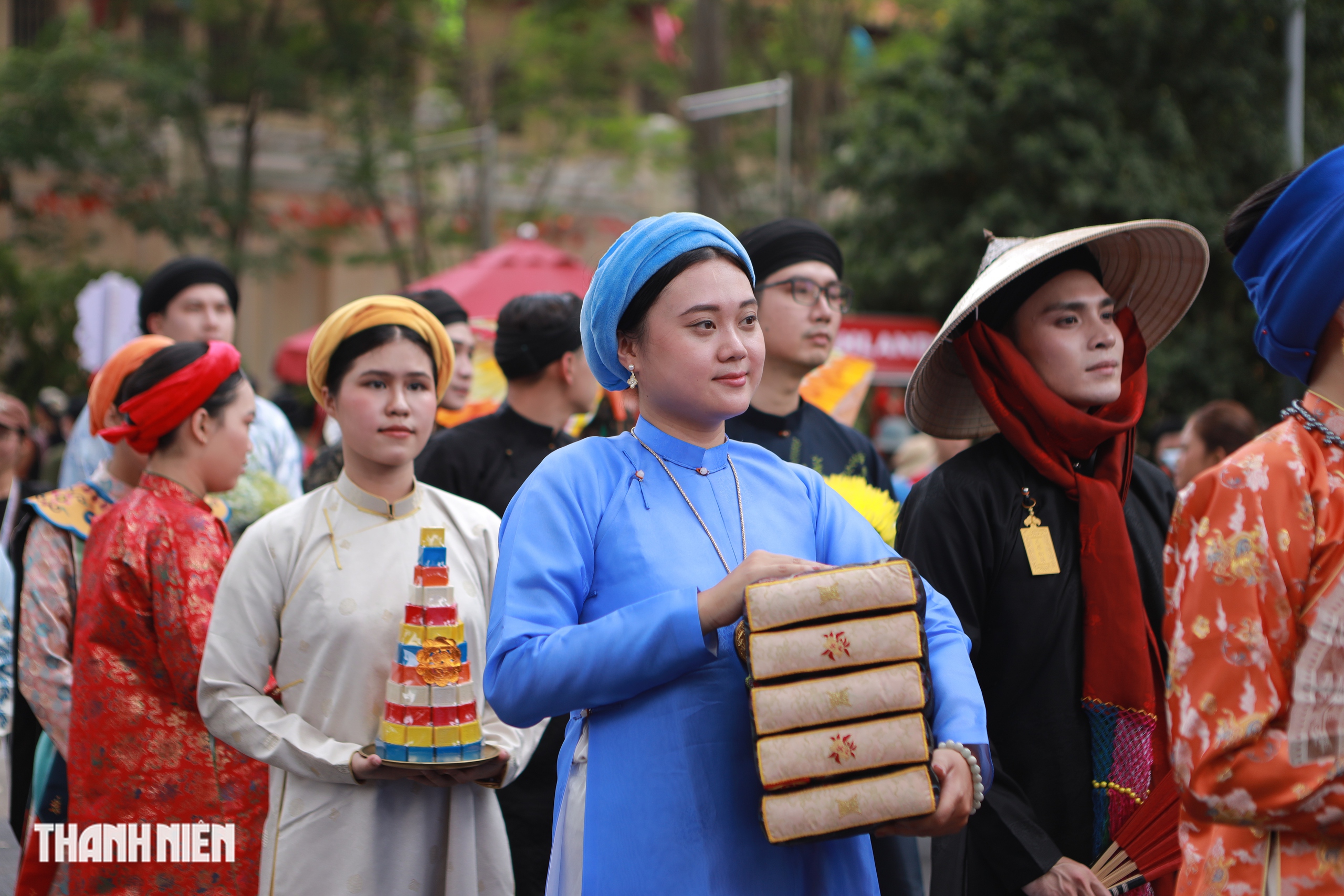 Giỗ tổ H&ugrave;ng Vương: 600 người diễu h&agrave;nh Việt phục trong Thảo Cầm Vi&ecirc;n S&agrave;i G&ograve;n - Ảnh 6.