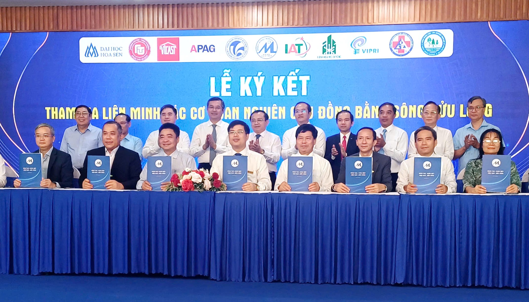 Liên minh nghiên cứu Đồng bằng sông Cửu Long thêm 11 thành viên mới- Ảnh 1.