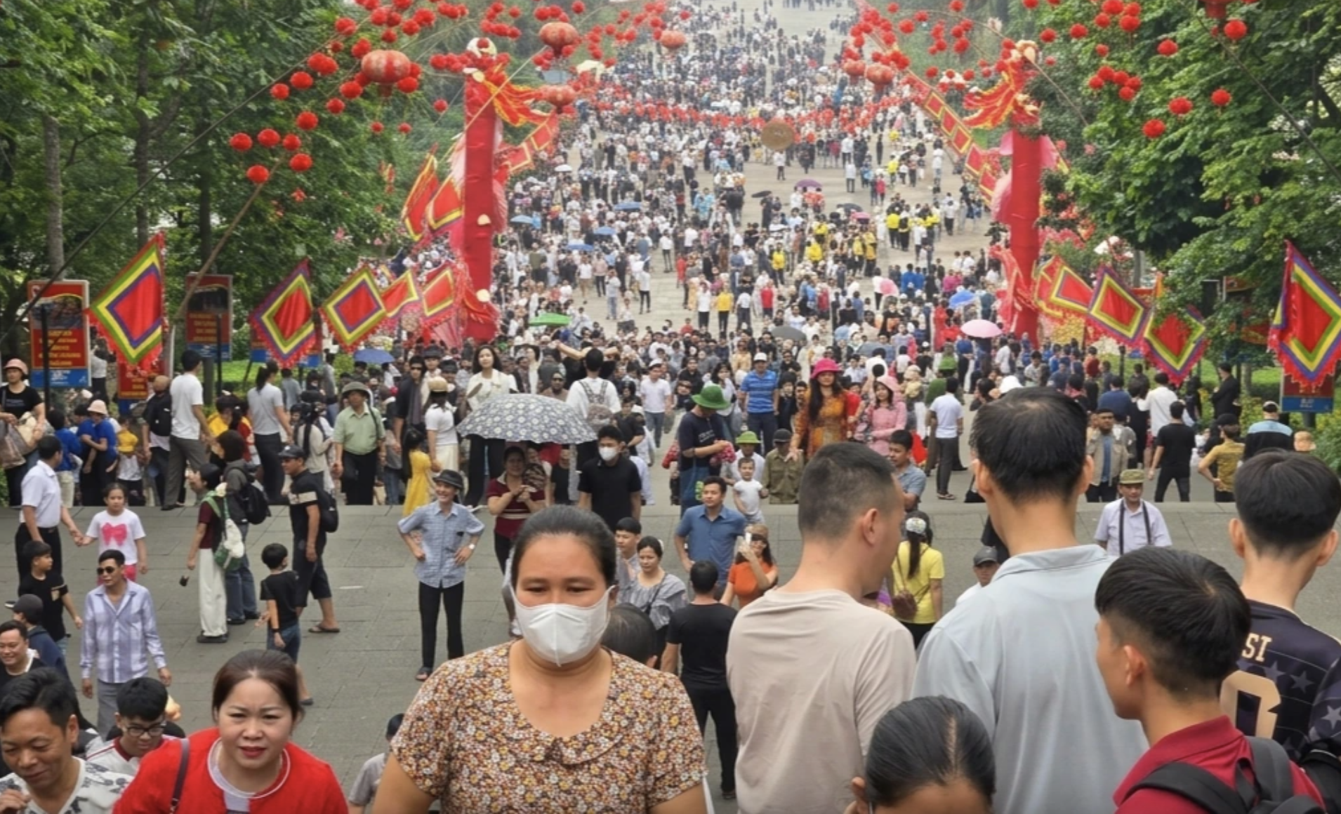 Dự báo thời tiết ở Đền Hùng trong ngày Giỗ tổ Hùng Vương - Ảnh 1.