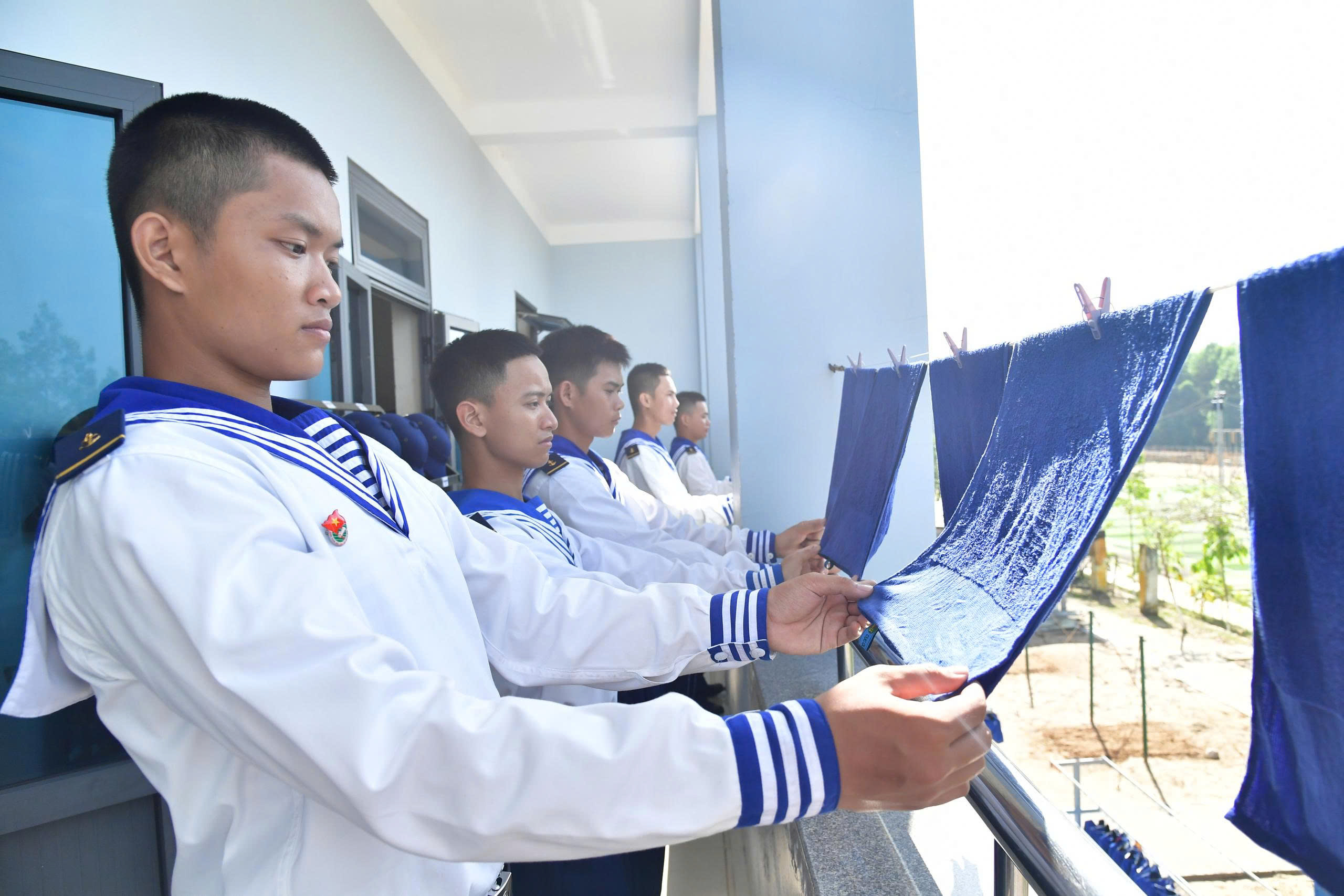 Thao trường của những người lính trẻ Vùng 2 Hải quân- Ảnh 6.