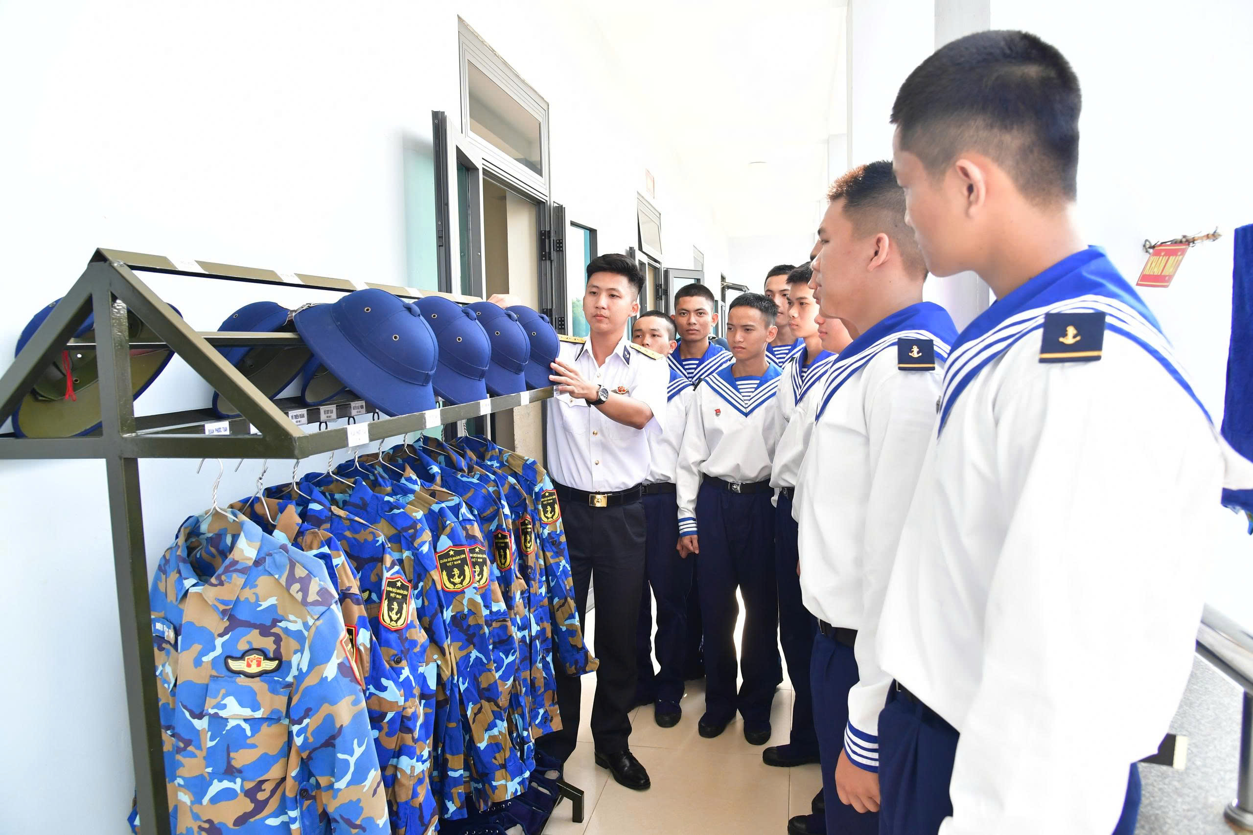 Thao trường của những người lính trẻ Vùng 2 Hải quân- Ảnh 5.