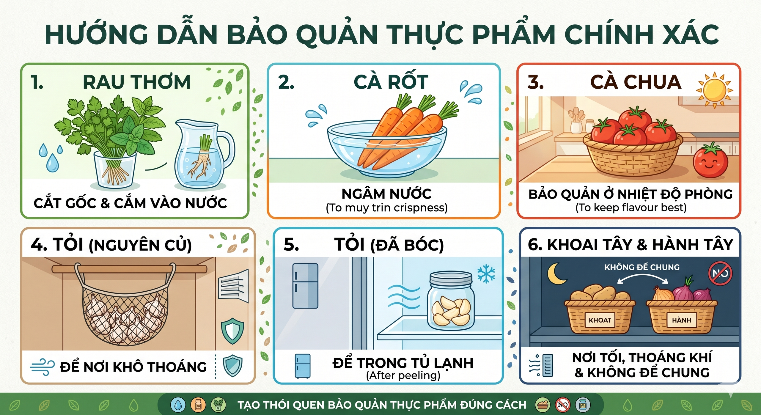 Vì sao rau củ nhanh hỏng? Chuyên gia chỉ cách bảo quản đúng - Ảnh 2.