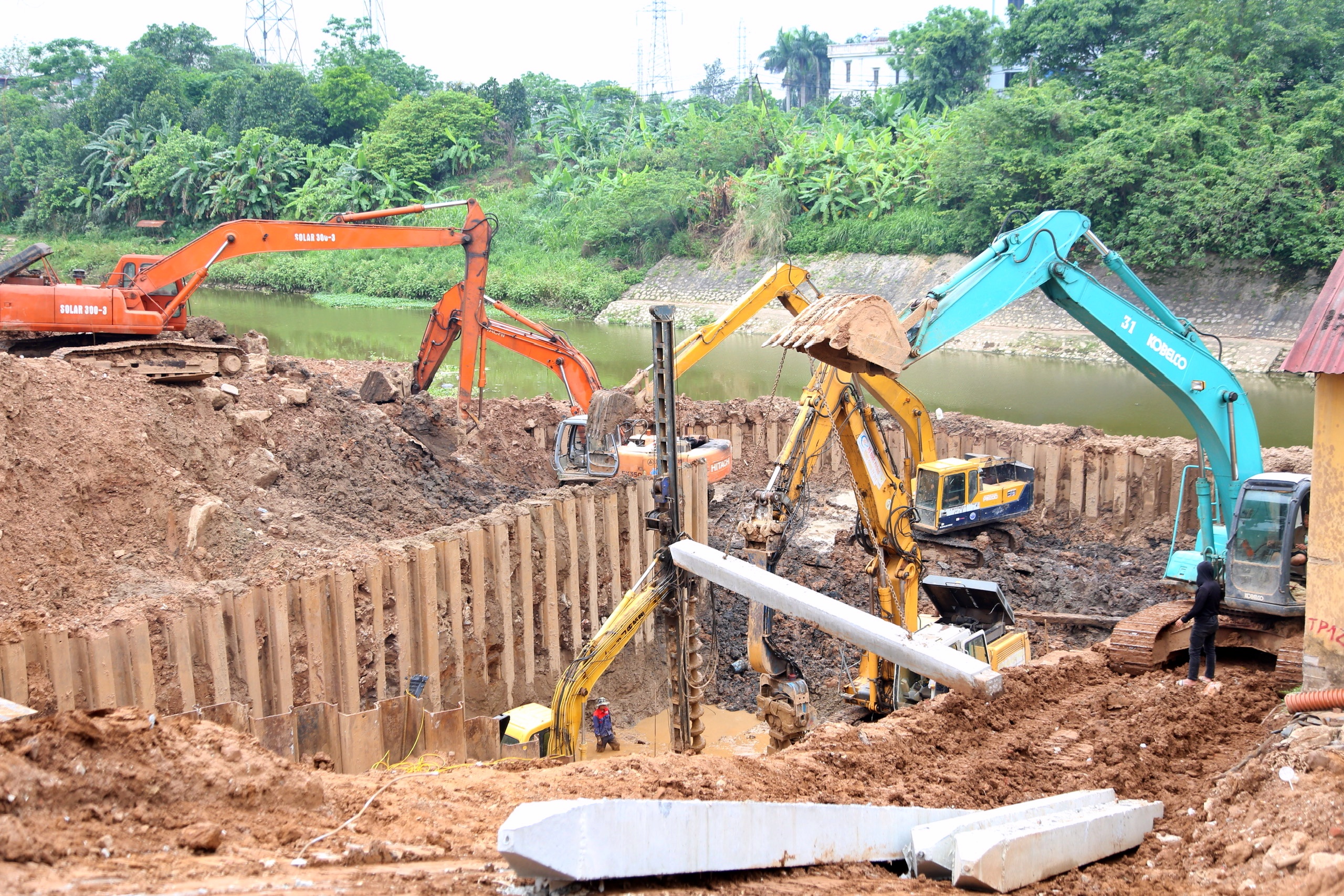 H&igrave;nh h&agrave;i tuyến k&ecirc;nh hơn 920 tỉ bổ cập nước s&ocirc;ng T&ocirc; Lịch v&agrave; chống ngập- Ảnh 4.