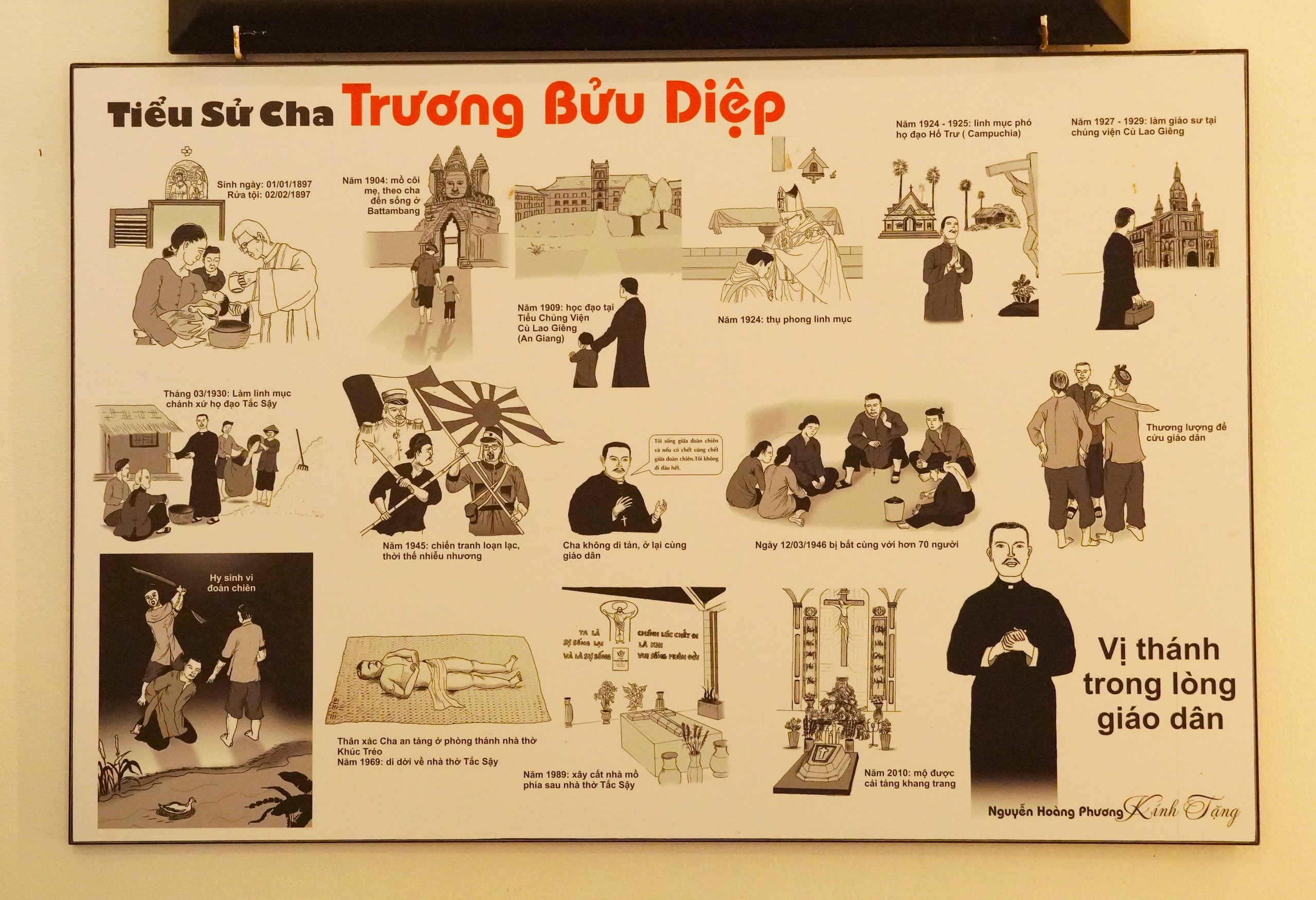 Nh&agrave; thờ Tắc Sậy điểm h&agrave;nh hương nổi tiếng trước th&aacute;nh lễ tuy&ecirc;n phong Ch&acirc;n phước - Ảnh 8.