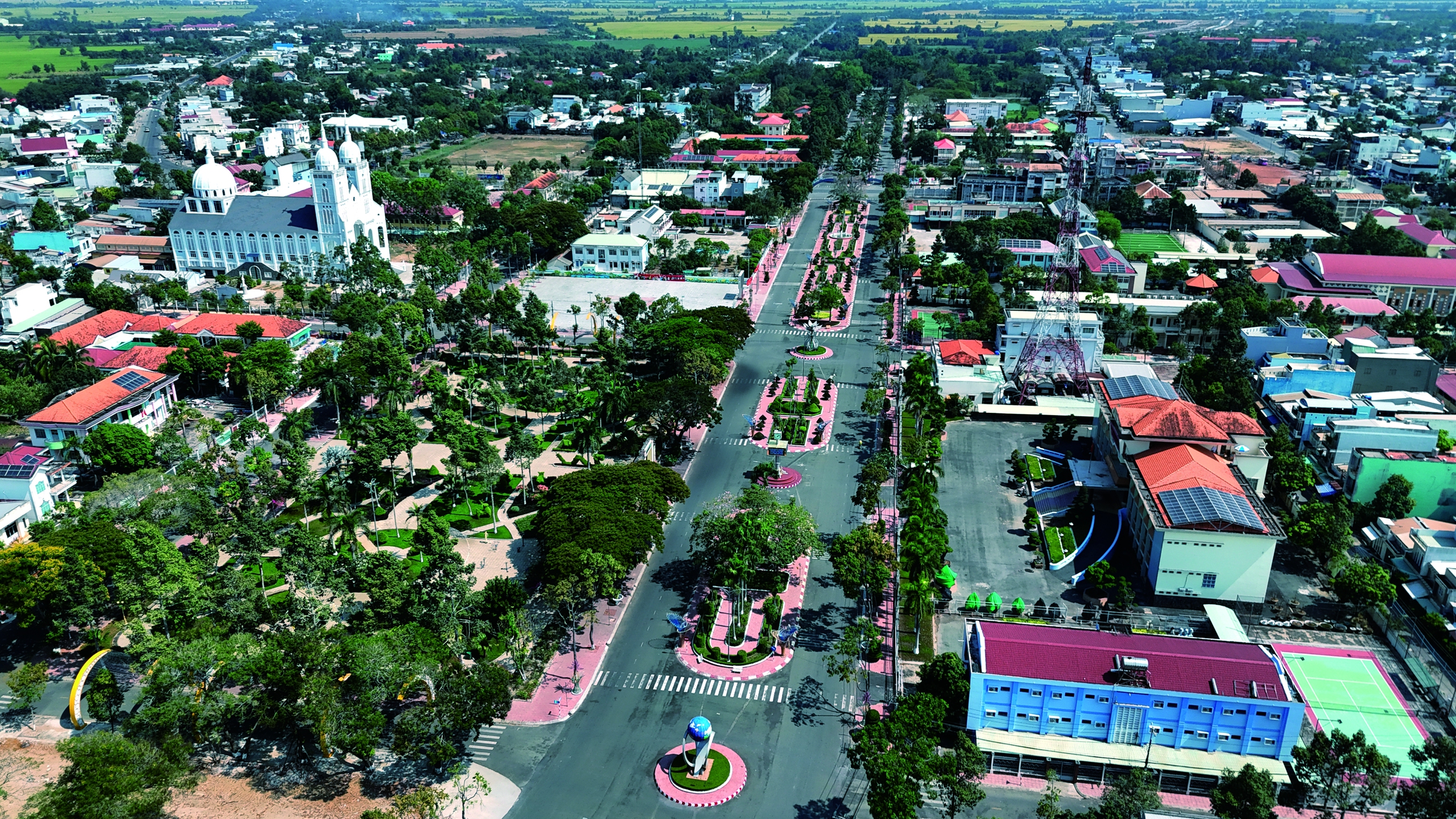 Đô thị biên mậu Kiến Tường đánh thức tiềm năng vùng Đồng Tháp Mười - Ảnh 2.