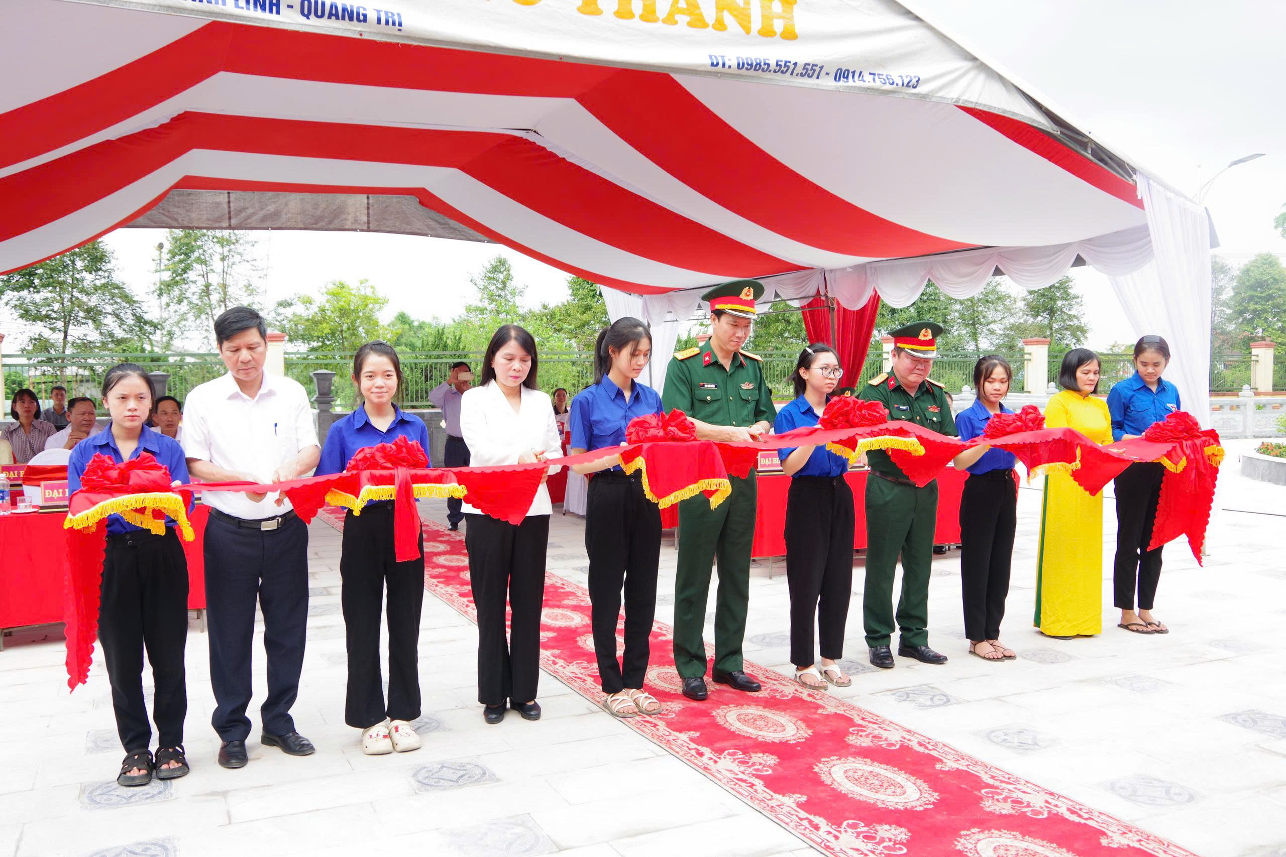Bộ Quốc phòng hỗ trợ tôn tạo nghĩa trang liệt sĩ Vĩnh Linh ở Quảng Trị- Ảnh 1.