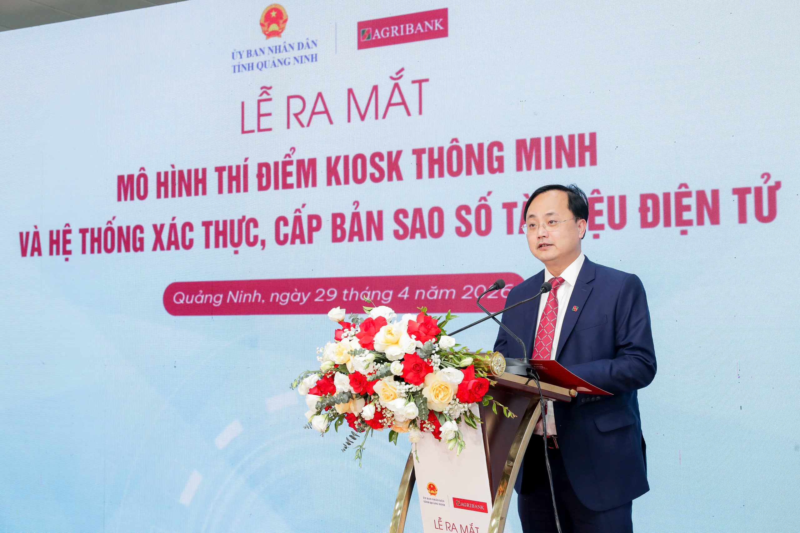 Agribank đồng hành cùng tỉnh Quảng Ninh triển khai mô hình Kiosk thông minh- Ảnh 1.