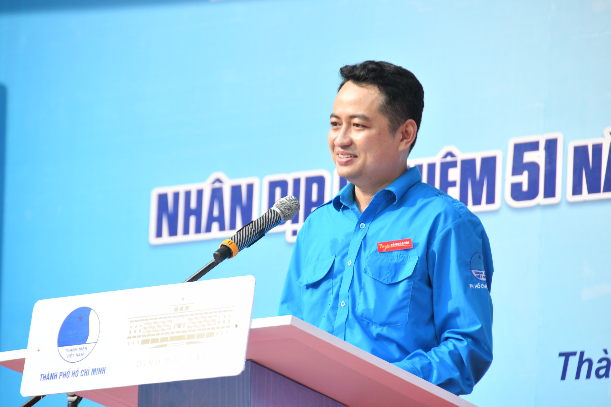 51 năm đất nước thống nhất: Lễ ch&agrave;o cờ đặc biệt tại Dinh Độc Lập  - Ảnh 8.