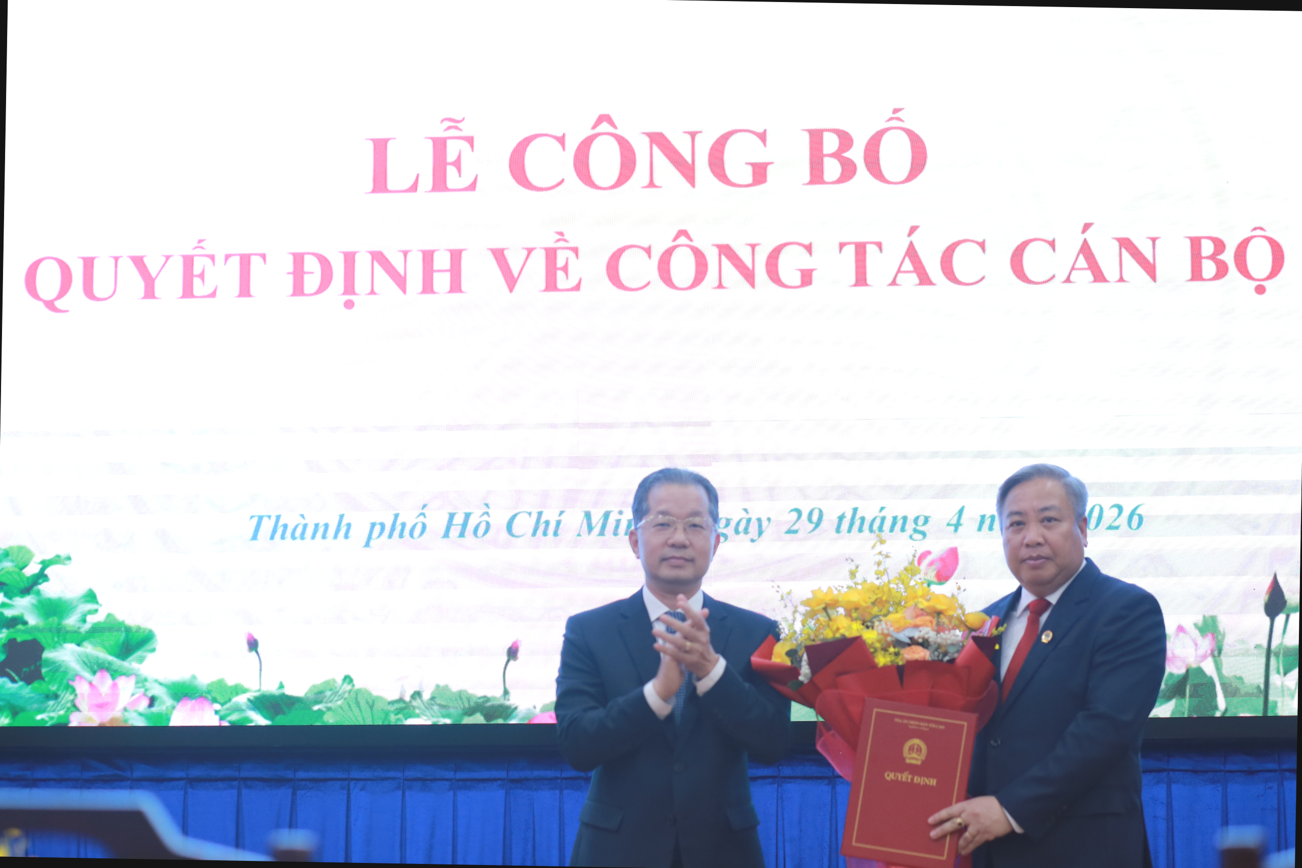 Bổ nhiệm Phó chánh án TAND tối cao kiêm nhiệm chức vụ Chánh án TAND TP.HCM- Ảnh 1.