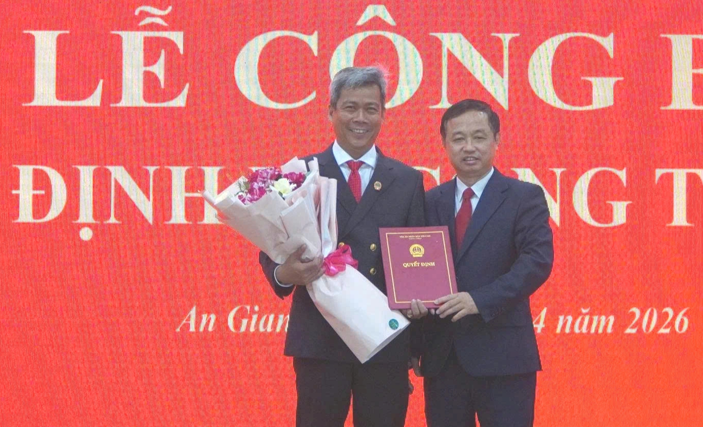 Bổ nhiệm ông Thái Rết làm Chánh án TAND tỉnh An Giang- Ảnh 1.