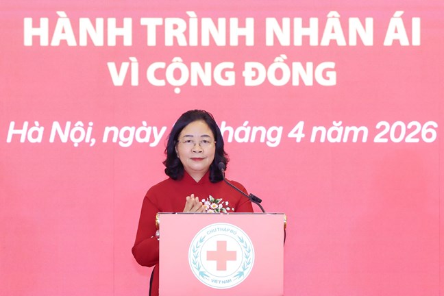 Chủ tịch Ủy ban MTTQ Việt Nam: Nhân đạo phải trở thành một động lực phát triển - Ảnh 1.