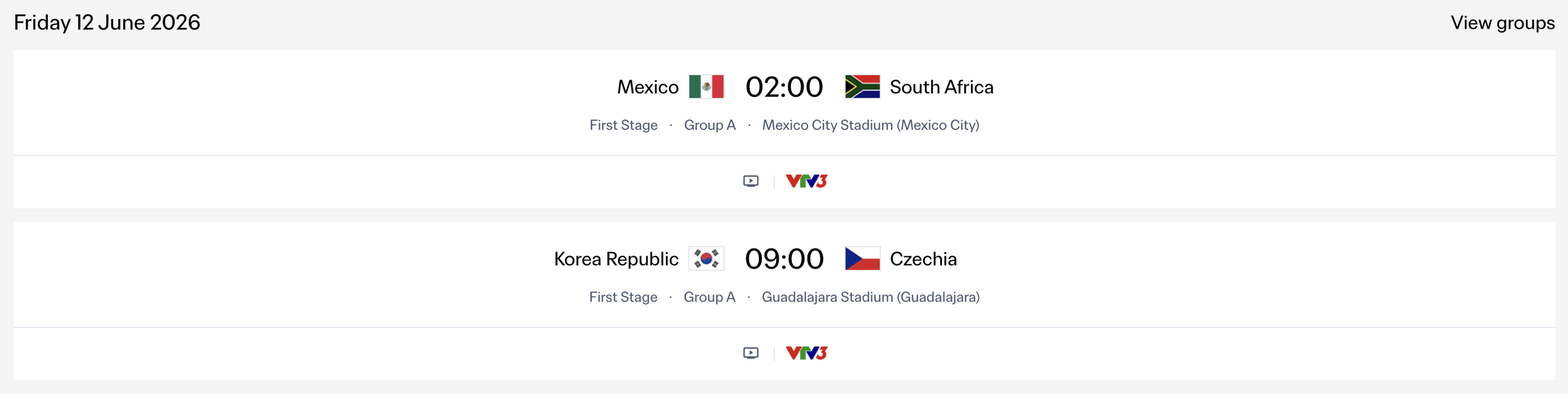 N&oacute;ng: Lịch thi đấu World Cup 2026 mới nhất ng&agrave;y giờ Việt Nam, FIFA tuy&ecirc;n bố VTV đ&atilde; c&oacute; bản quyền- Ảnh 1.