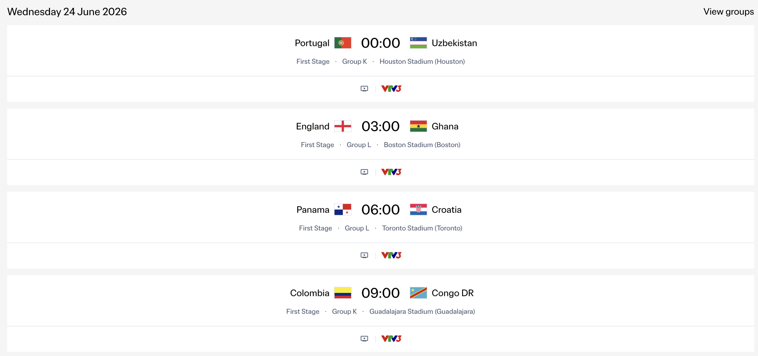 N&oacute;ng: Lịch thi đấu World Cup 2026 mới nhất ng&agrave;y giờ Việt Nam, FIFA tuy&ecirc;n bố VTV đ&atilde; c&oacute; bản quyền- Ảnh 13.