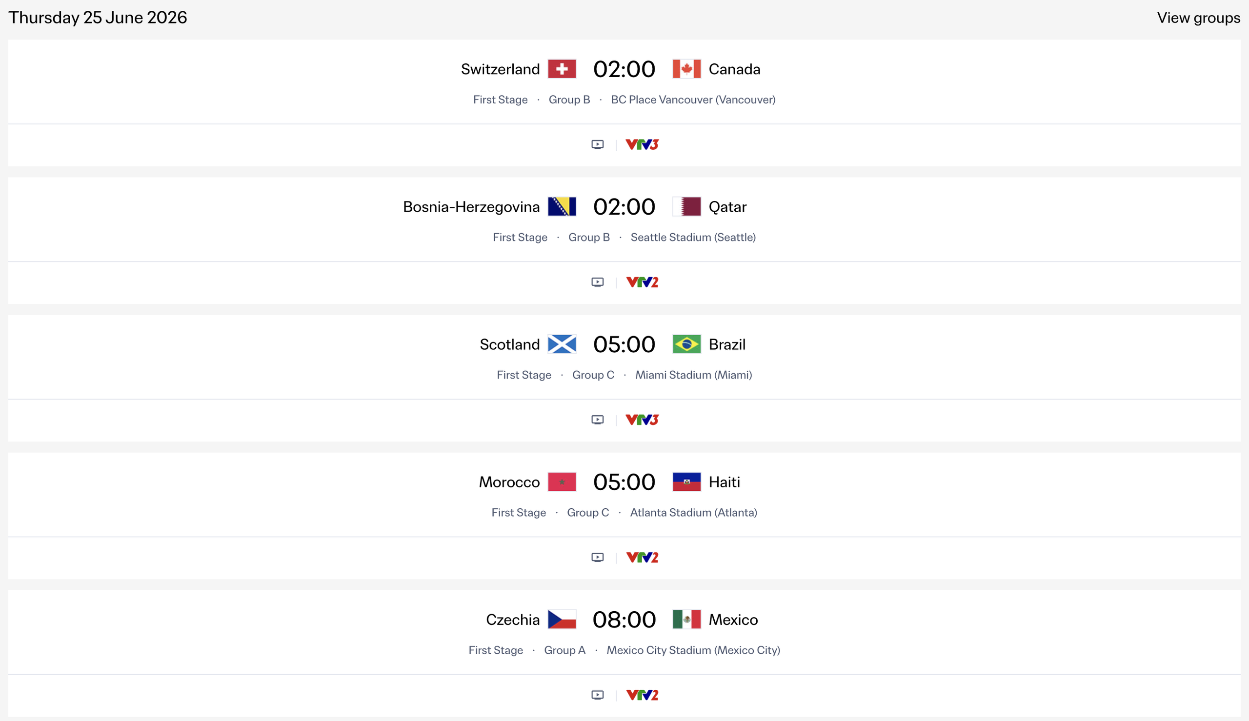 N&oacute;ng: Lịch thi đấu World Cup 2026 mới nhất ng&agrave;y giờ Việt Nam, FIFA tuy&ecirc;n bố VTV đ&atilde; c&oacute; bản quyền- Ảnh 14.