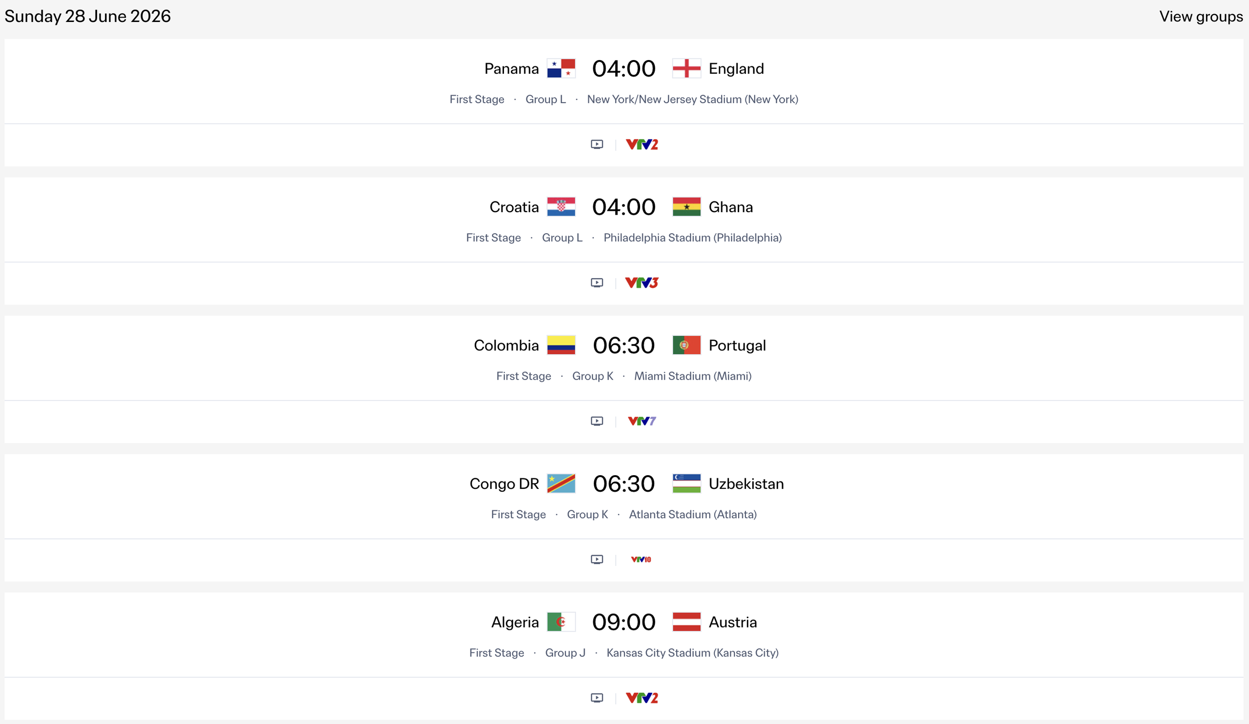 N&oacute;ng: Lịch thi đấu World Cup 2026 mới nhất ng&agrave;y giờ Việt Nam, FIFA tuy&ecirc;n bố VTV đ&atilde; c&oacute; bản quyền- Ảnh 20.