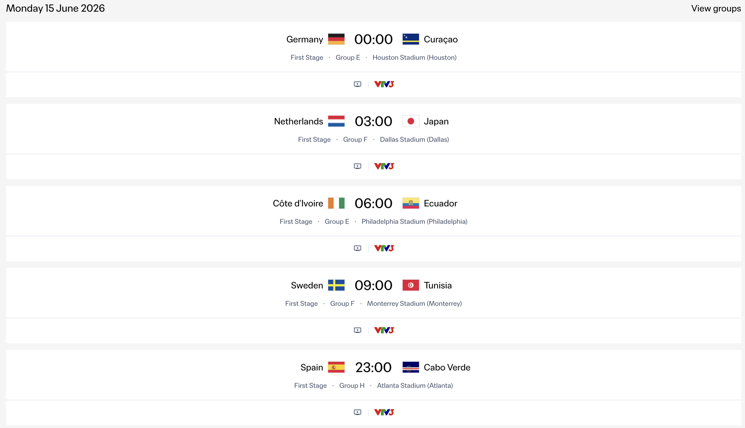 N&oacute;ng: Lịch thi đấu World Cup 2026 mới nhất ng&agrave;y giờ Việt Nam, FIFA tuy&ecirc;n bố VTV đ&atilde; c&oacute; bản quyền- Ảnh 4.