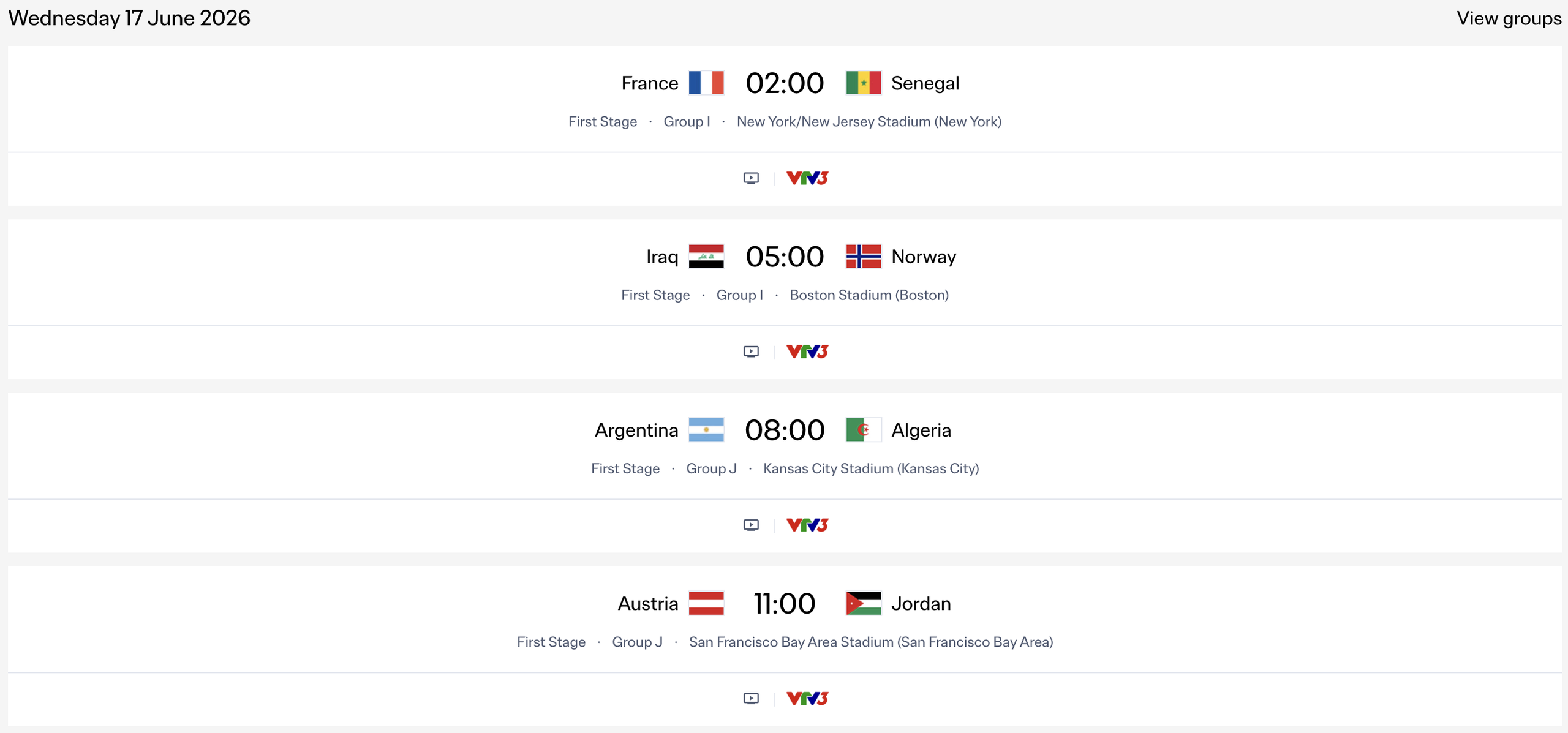 N&oacute;ng: Lịch thi đấu World Cup 2026 mới nhất ng&agrave;y giờ Việt Nam, FIFA tuy&ecirc;n bố VTV đ&atilde; c&oacute; bản quyền- Ảnh 6.