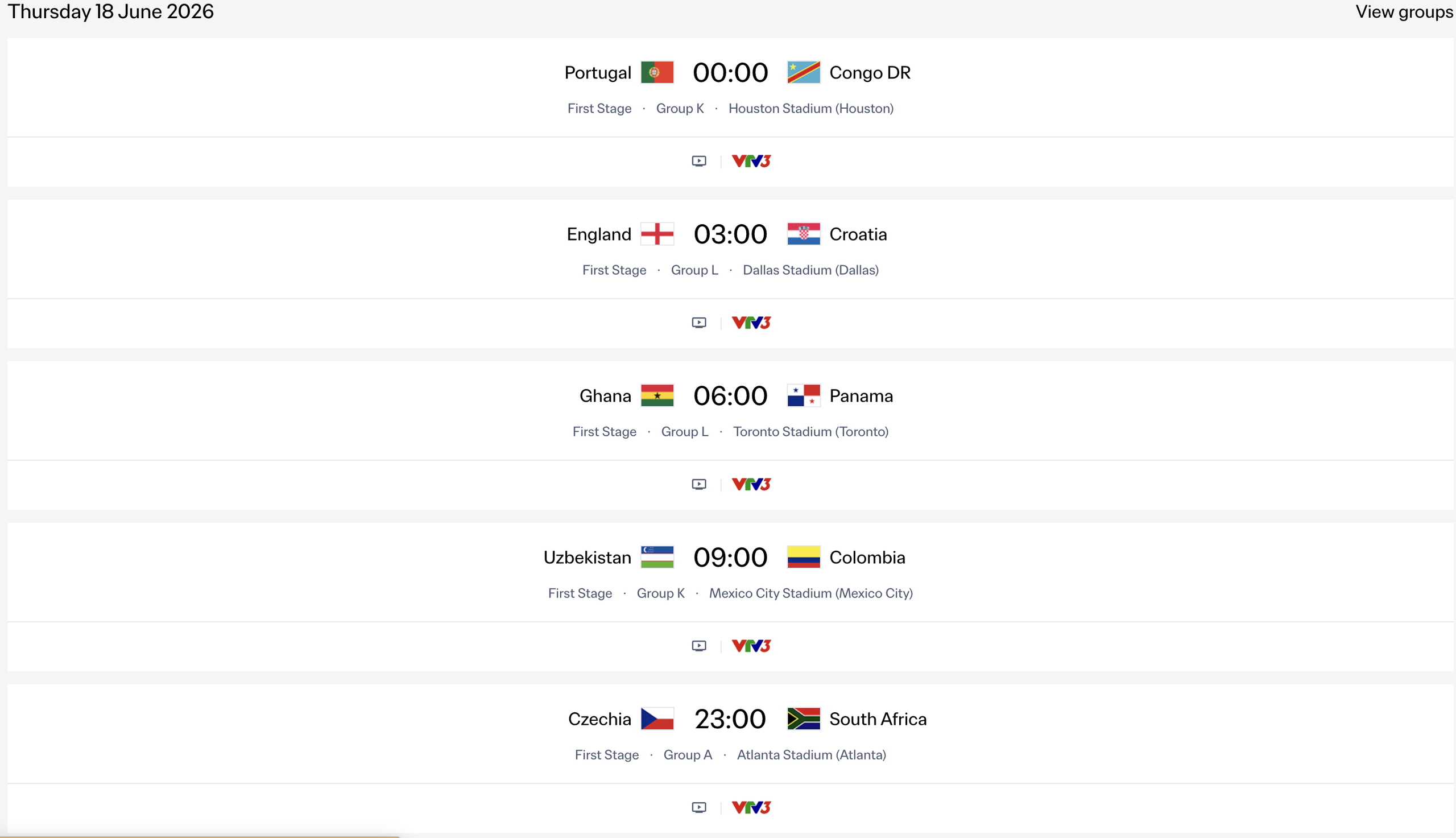 N&oacute;ng: Lịch thi đấu World Cup 2026 mới nhất ng&agrave;y giờ Việt Nam, FIFA tuy&ecirc;n bố VTV đ&atilde; c&oacute; bản quyền- Ảnh 7.