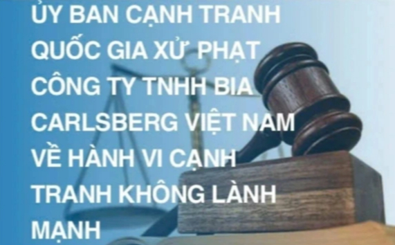 Lôi kéo khách hàng bất chính, bia Carlsberg Việt Nam bị phạt 200 triệu đồng - Ảnh 1.