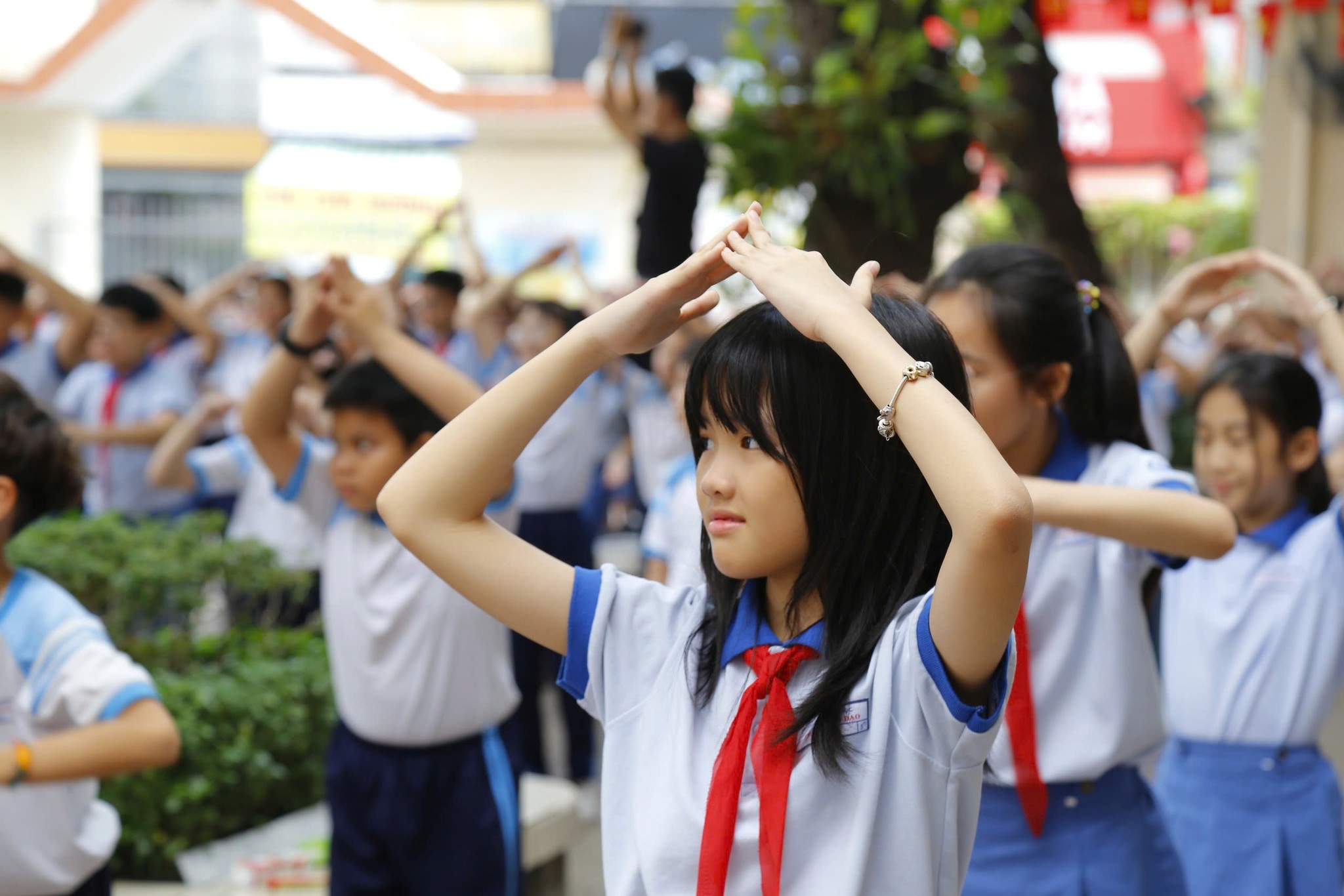 Nhịp sống thể thao trong những trường tiểu học tại TP.HCM - Ảnh 11.